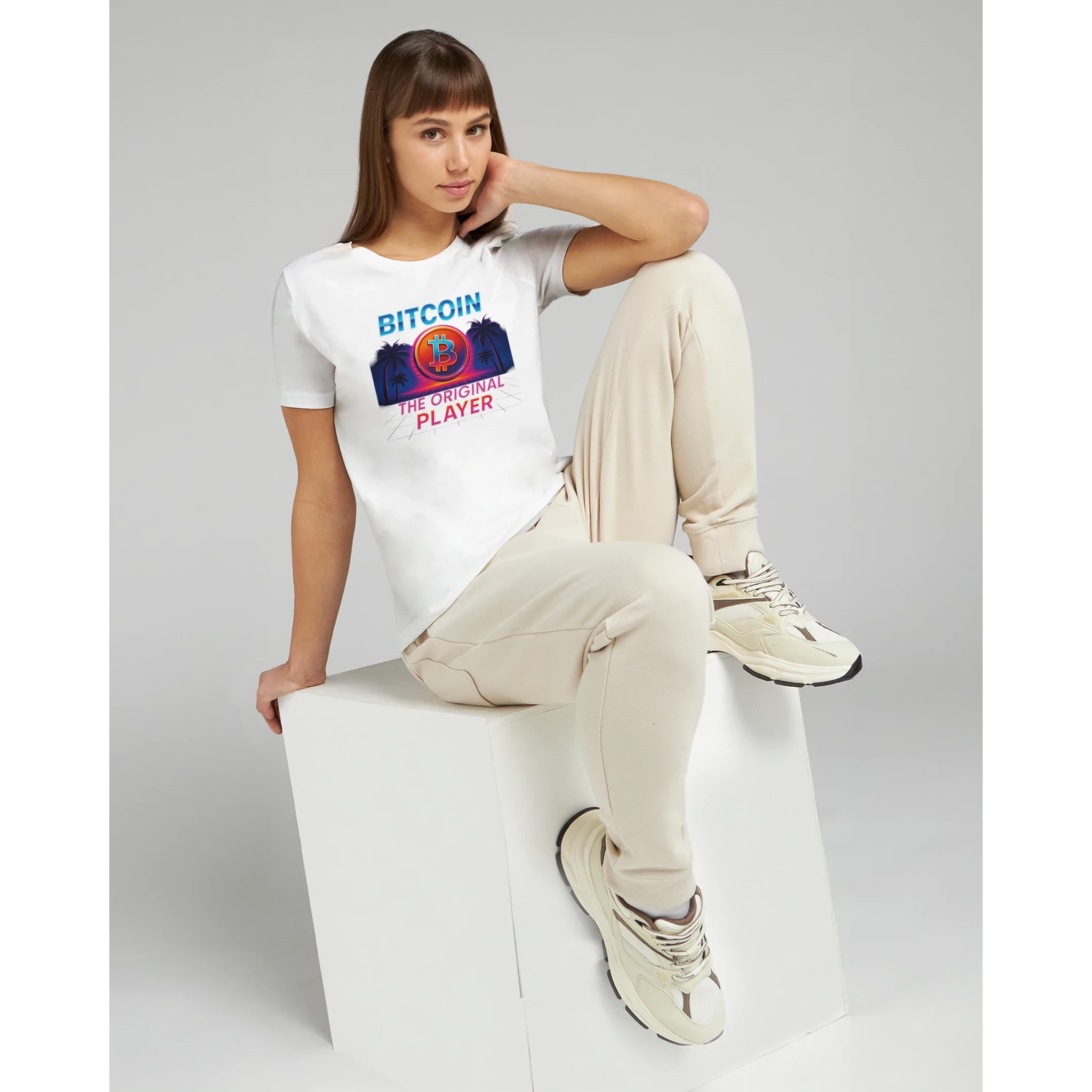 Women’s Bitcoin Original Player T-Shirt