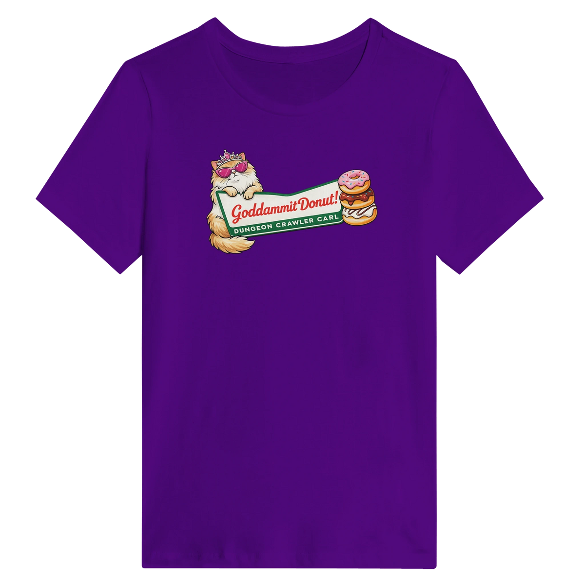 Women’s Goddammit Donut Dungeon Crawler Carl T-Shirt