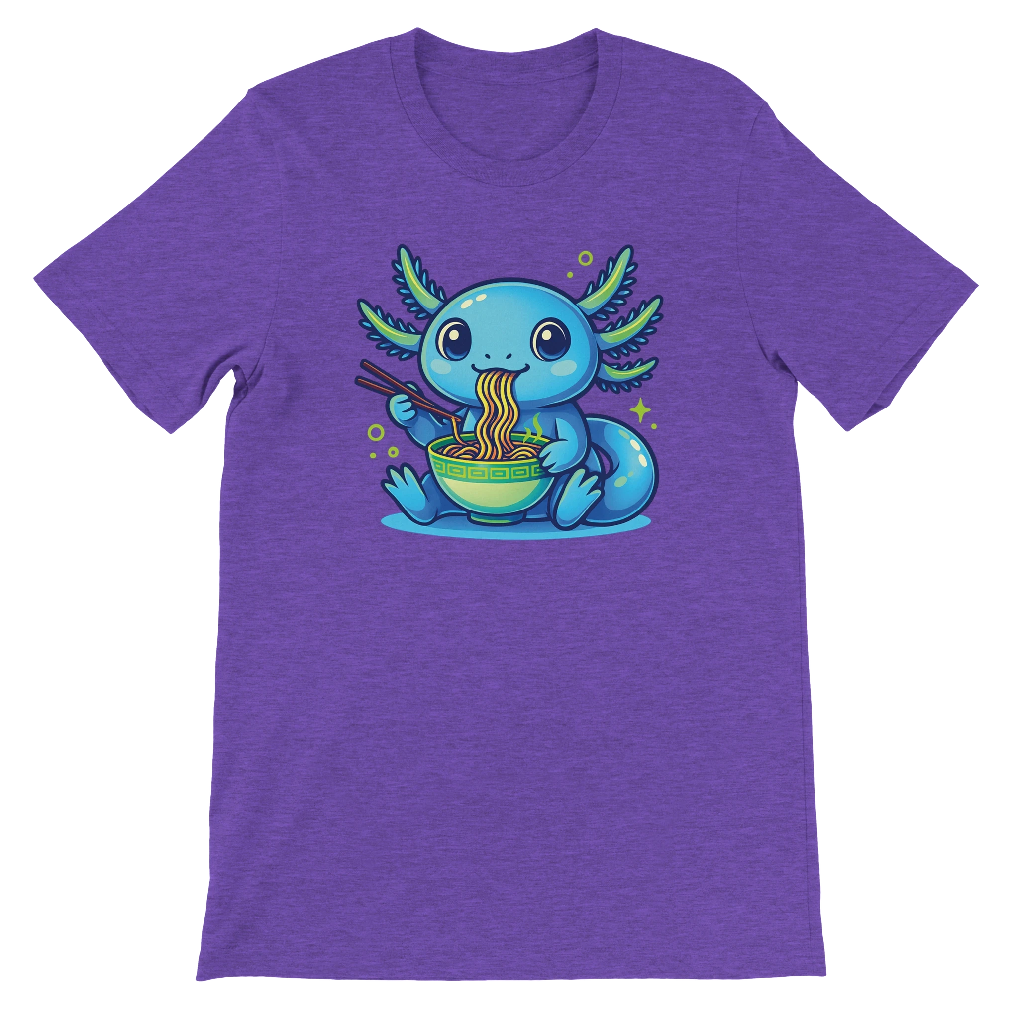 Kawaii Axolotl Ramen T-Shirt