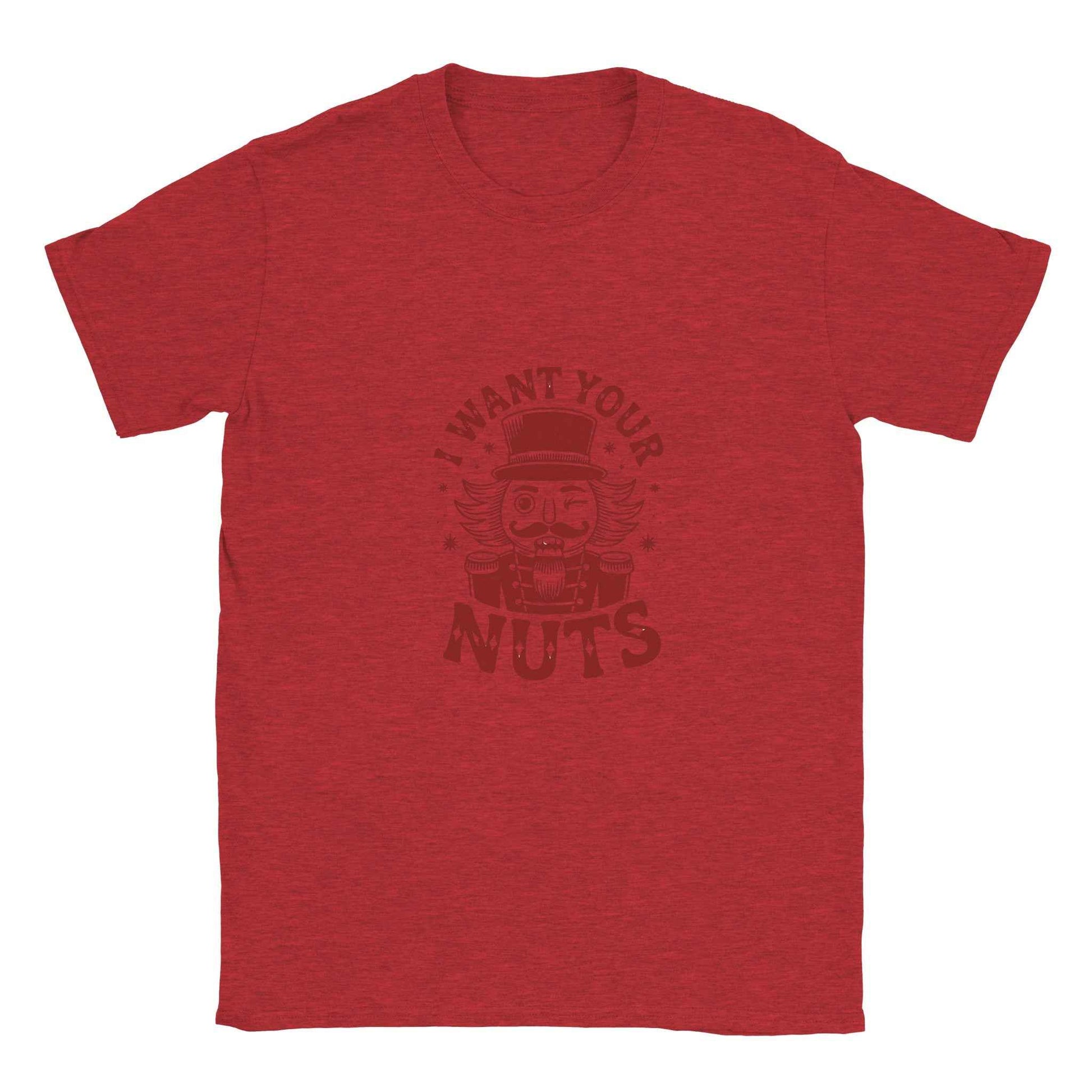 Witty Nutcracker Christmas Tee – Festive Holiday Graphic Tee for Bold Style & Comfort