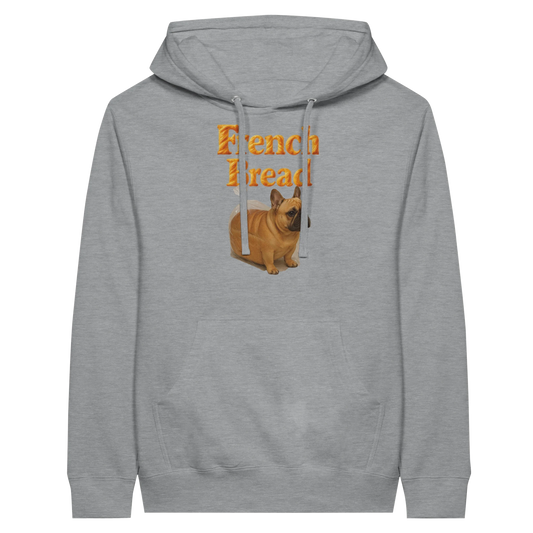Funny French Bread Bulldog Hoodie