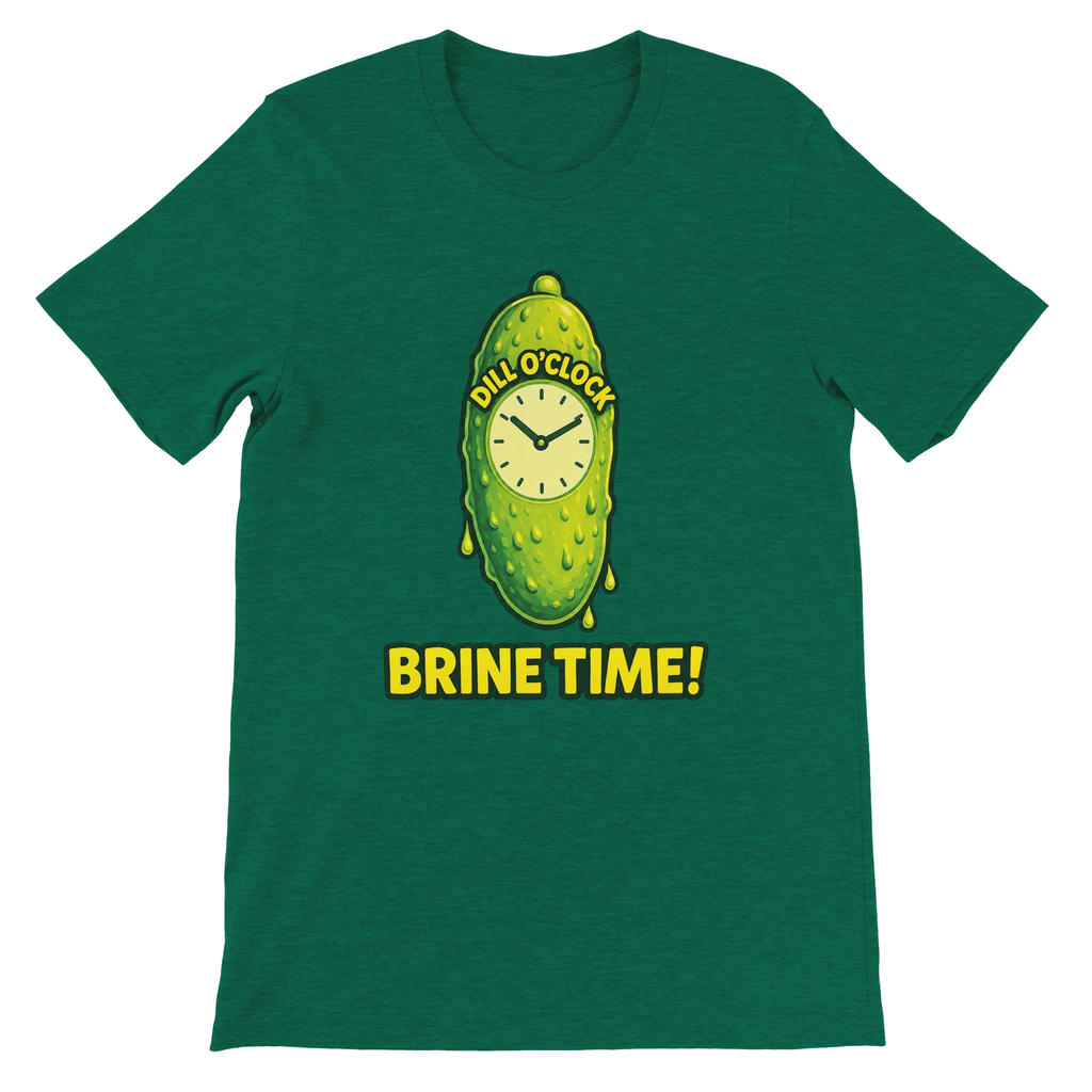 Dill OClock Brine Time Pickle T-Shirt