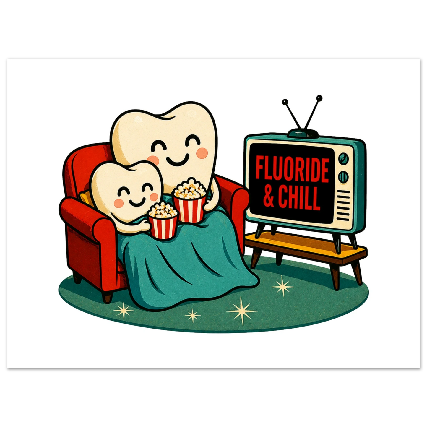 Fluoride & Chill Fine Art Poster