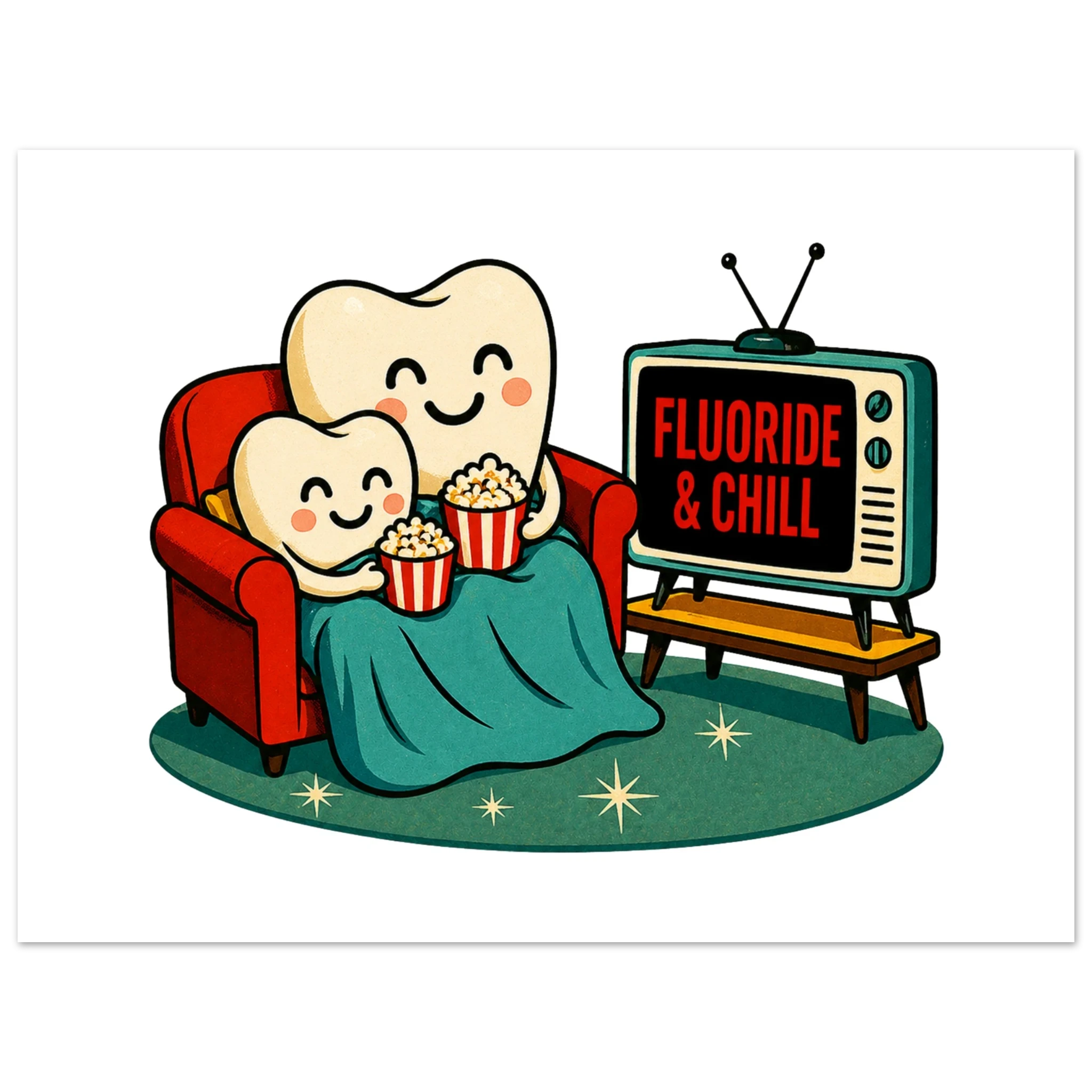 Fluoride & Chill Fine Art Poster