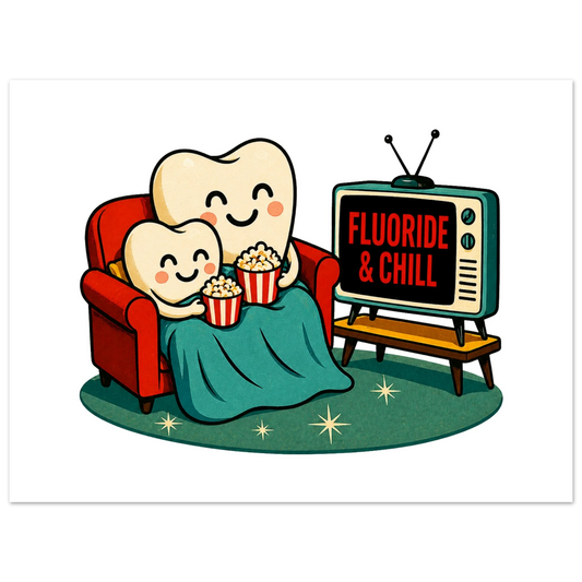 Fluoride & Chill Fine Art Poster