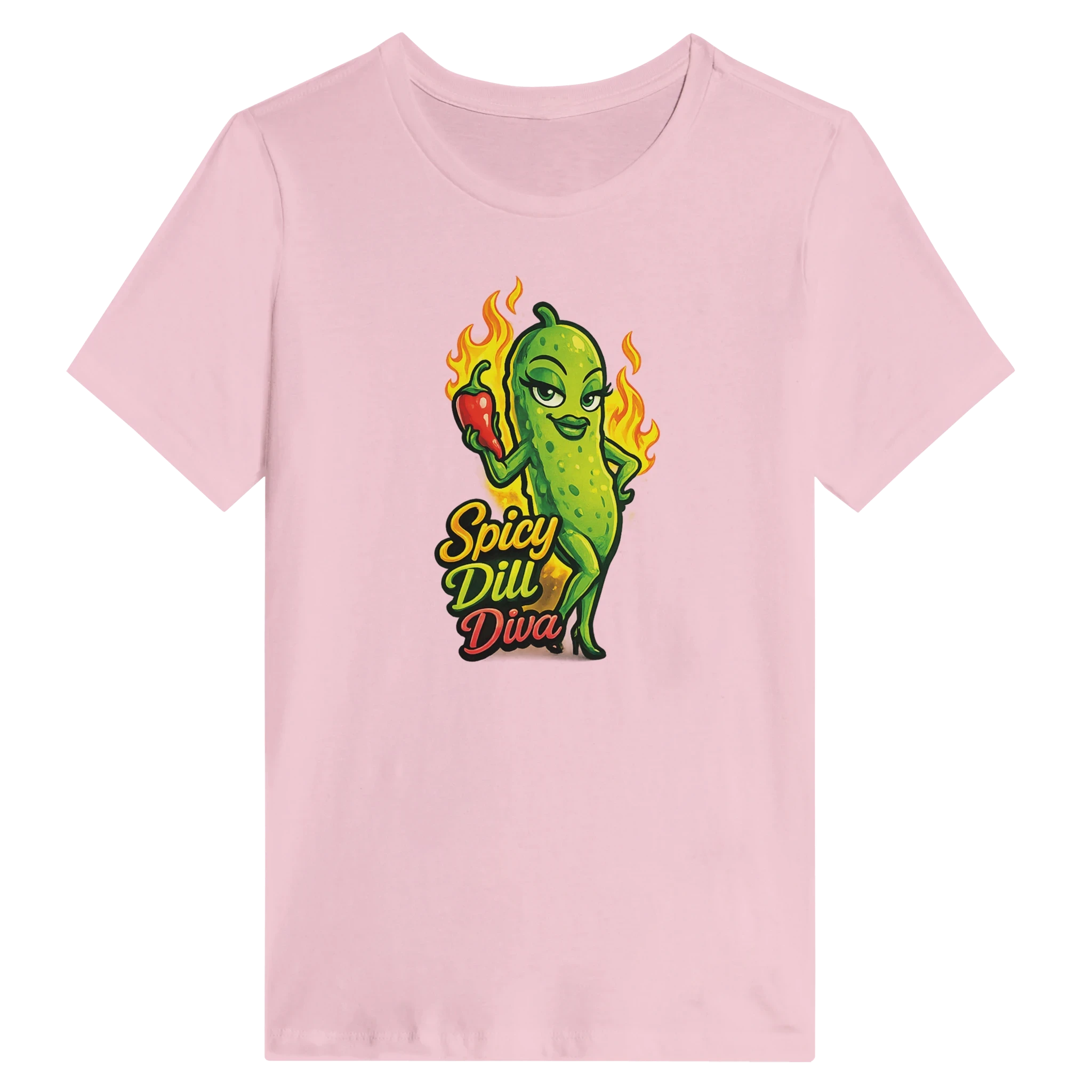 Women’s Spicy Dill Diva Pickle T-Shirt