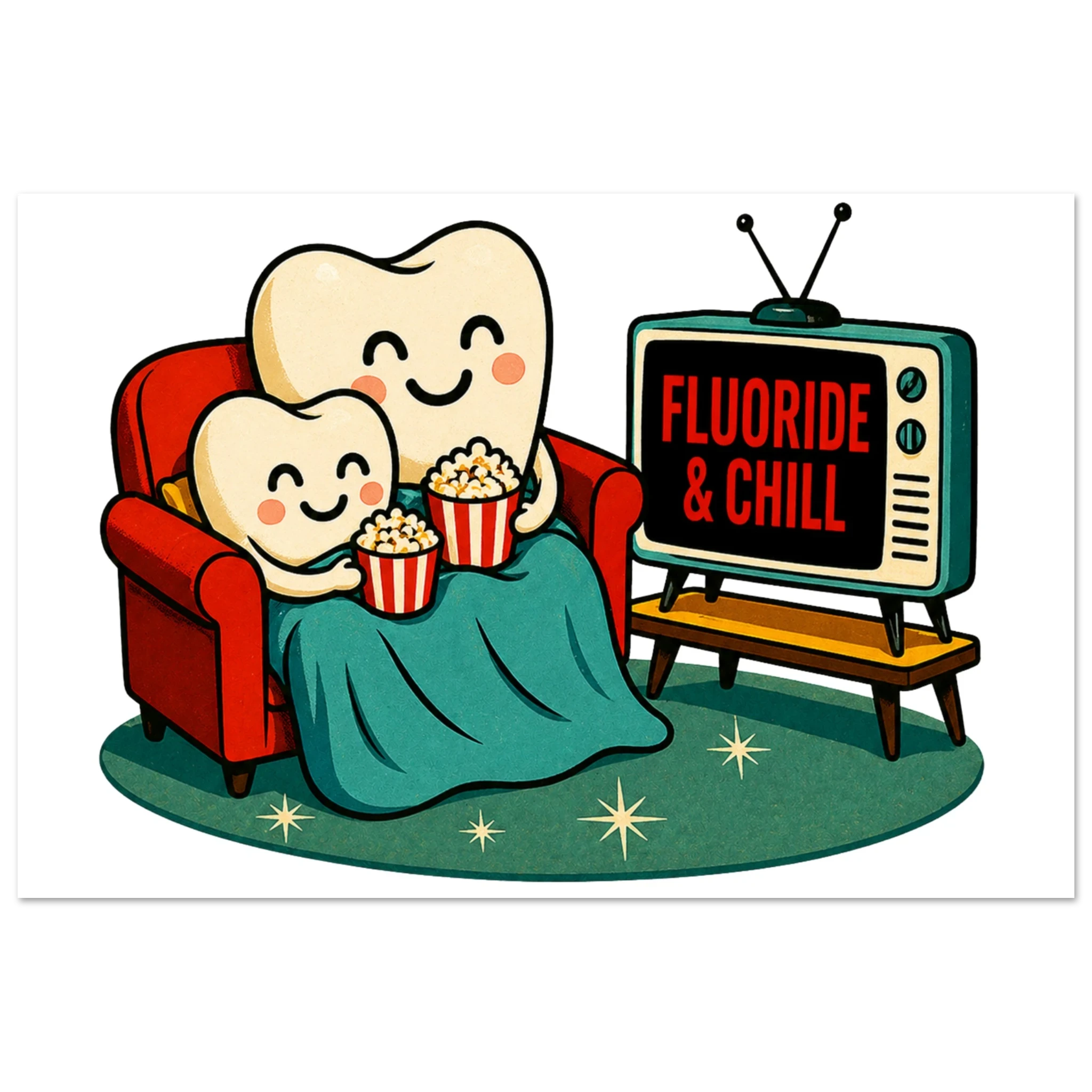 Fluoride & Chill Fine Art Poster