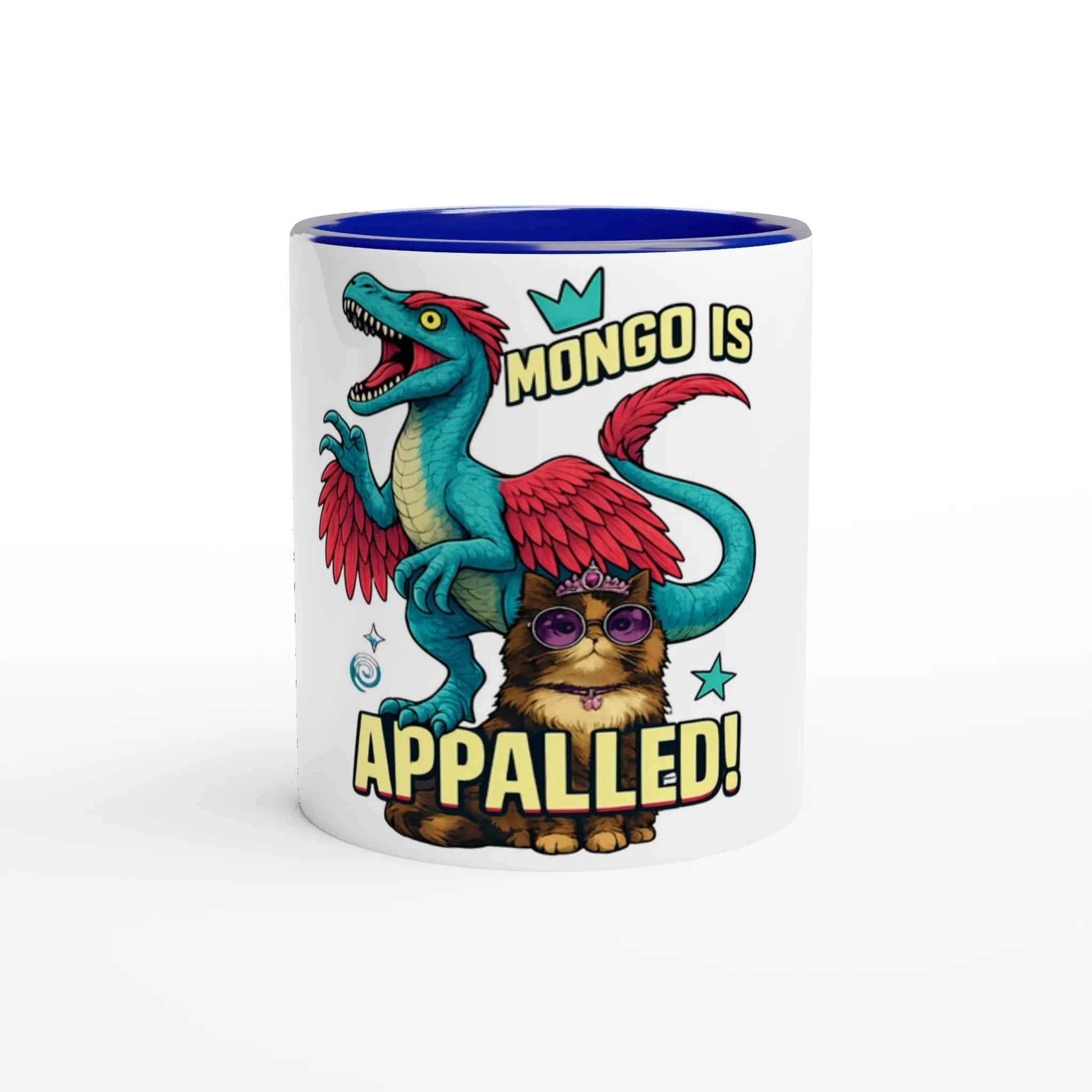 Mongo Is Appalled Princess Donut 11oz Coffee Mug with Color Inside