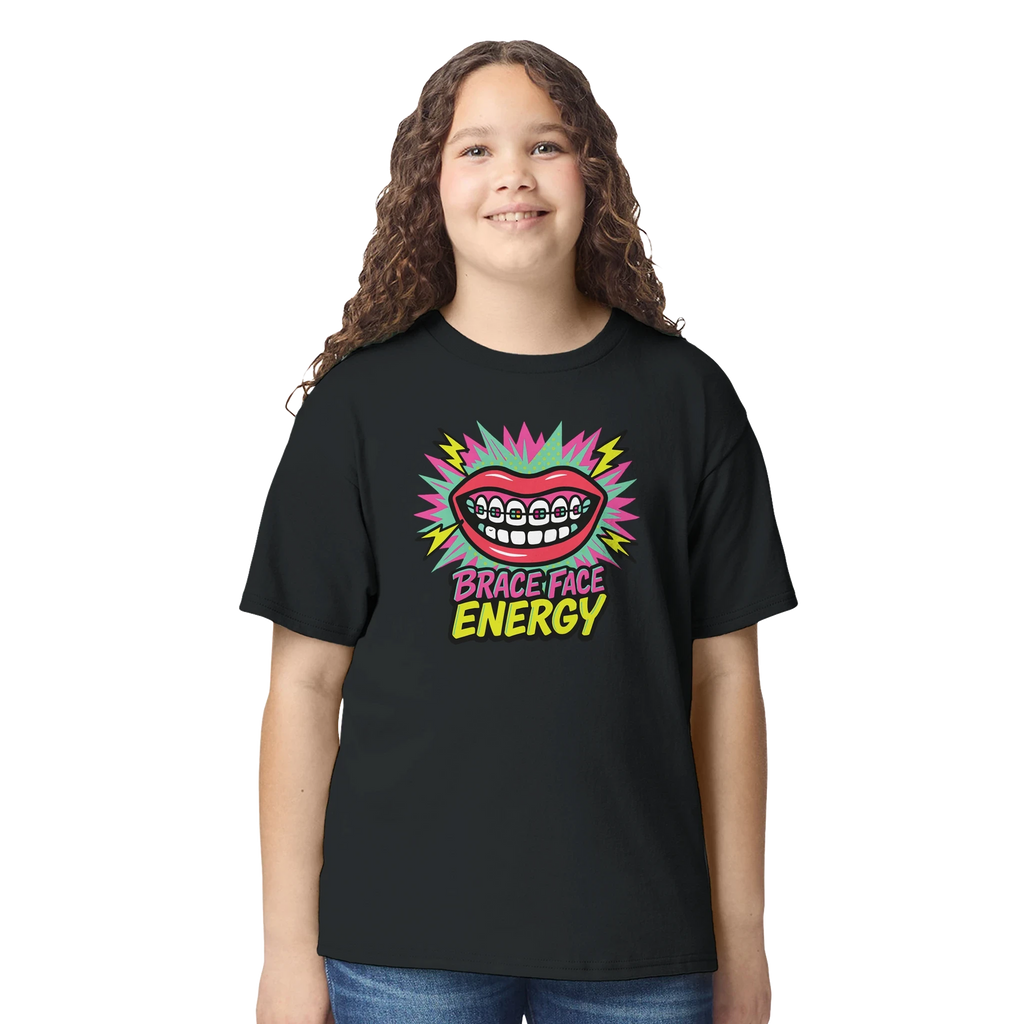 Kids Brace Face Energy T-Shirt