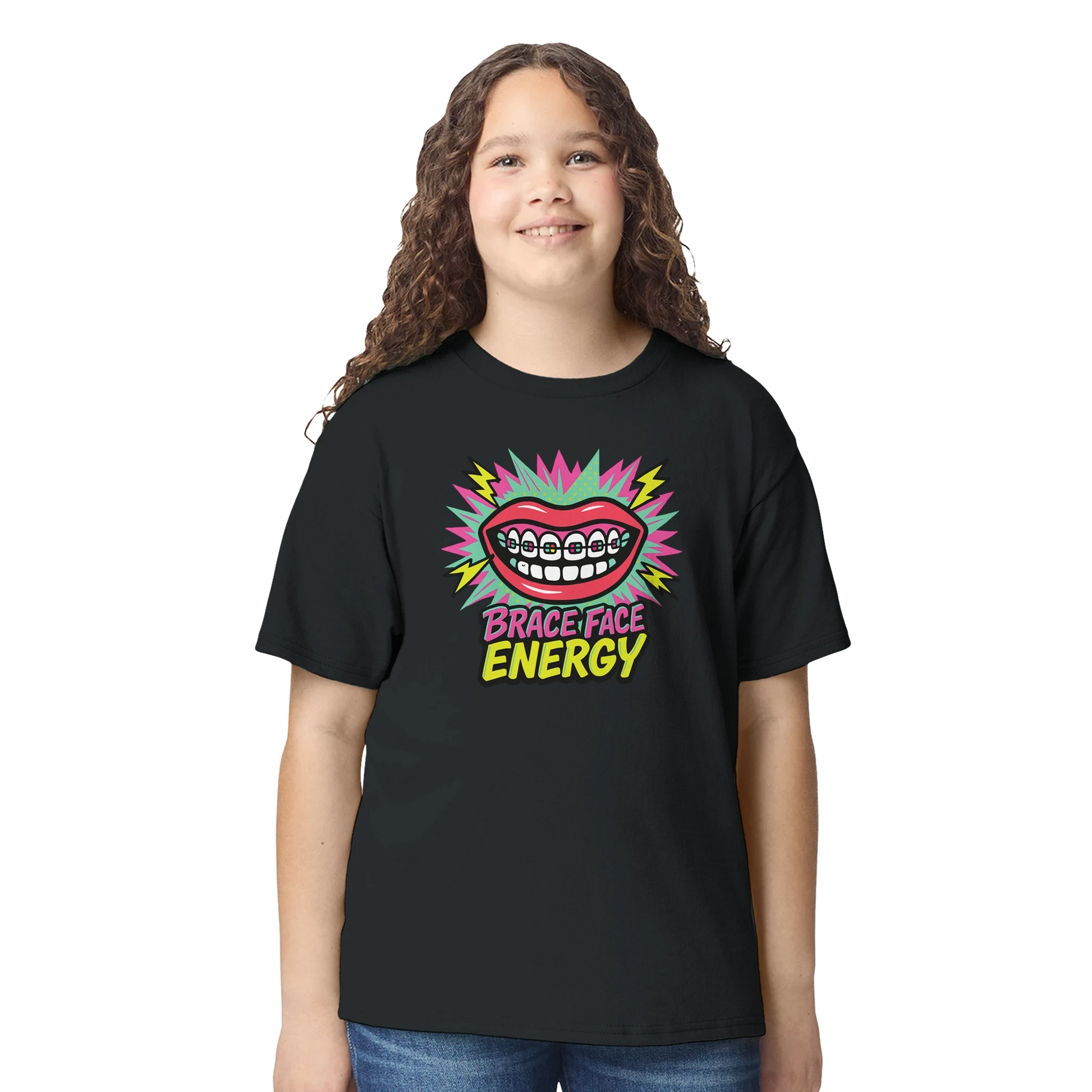 Kids Brace Face Energy T-Shirt