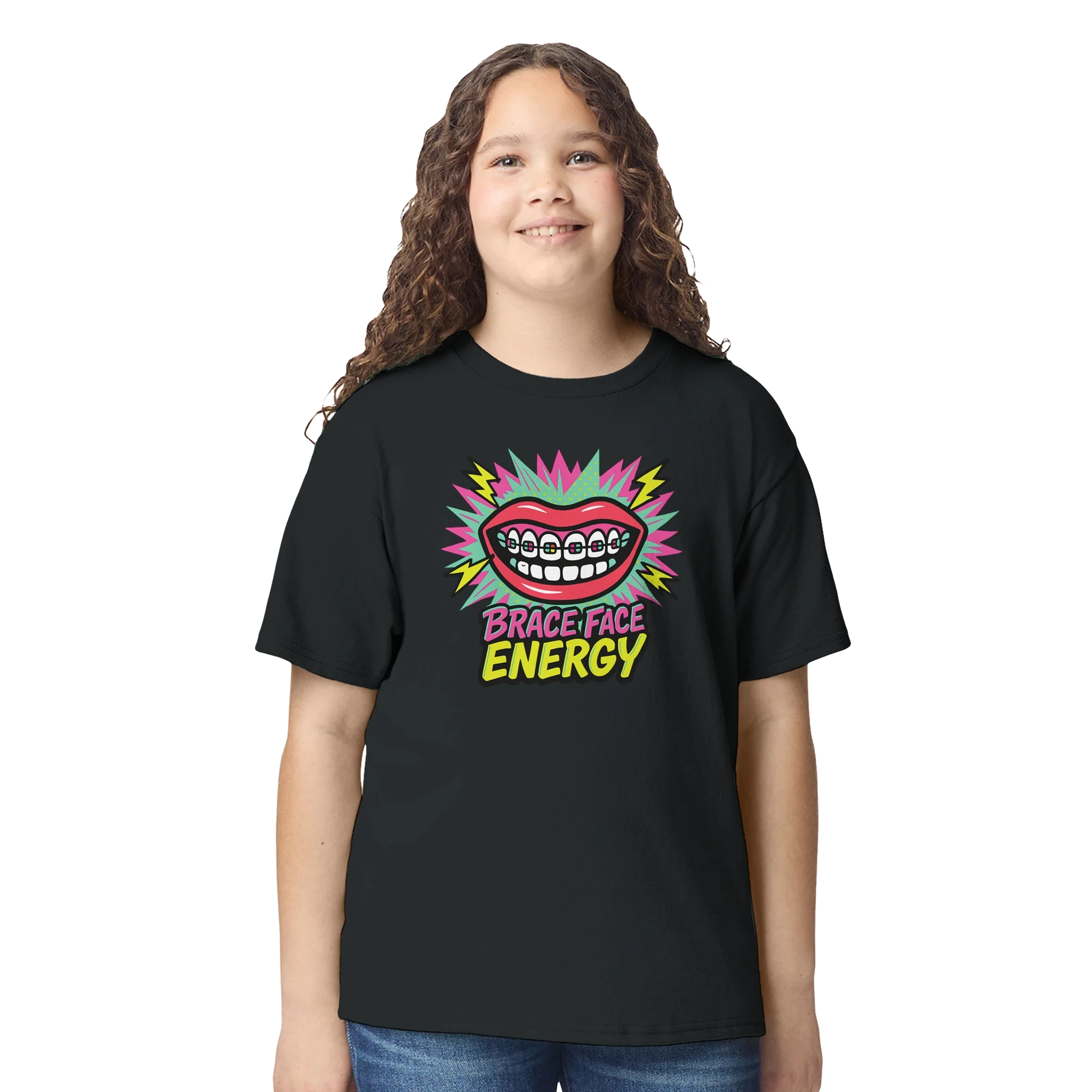 Kids Brace Face Energy T-Shirt