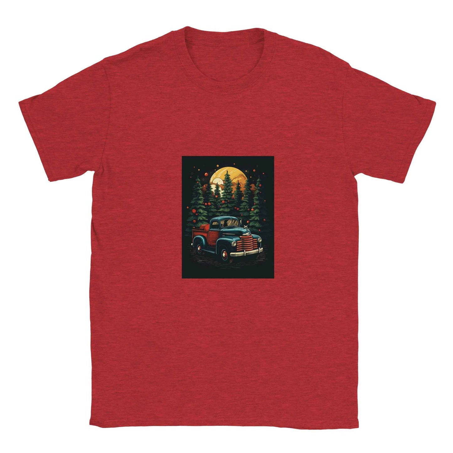 Vintage Christmas Truck Shirt – Festive Holiday Graphic Tee for Men & Women