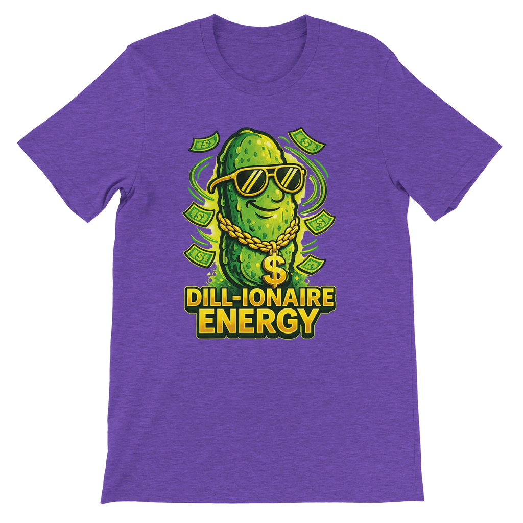 Dill-ionaire Energy Pickle T-Shirt