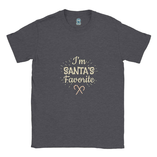 I'm Santa's Favorite Christmas Shirt – Festive Holiday Graphic Tee