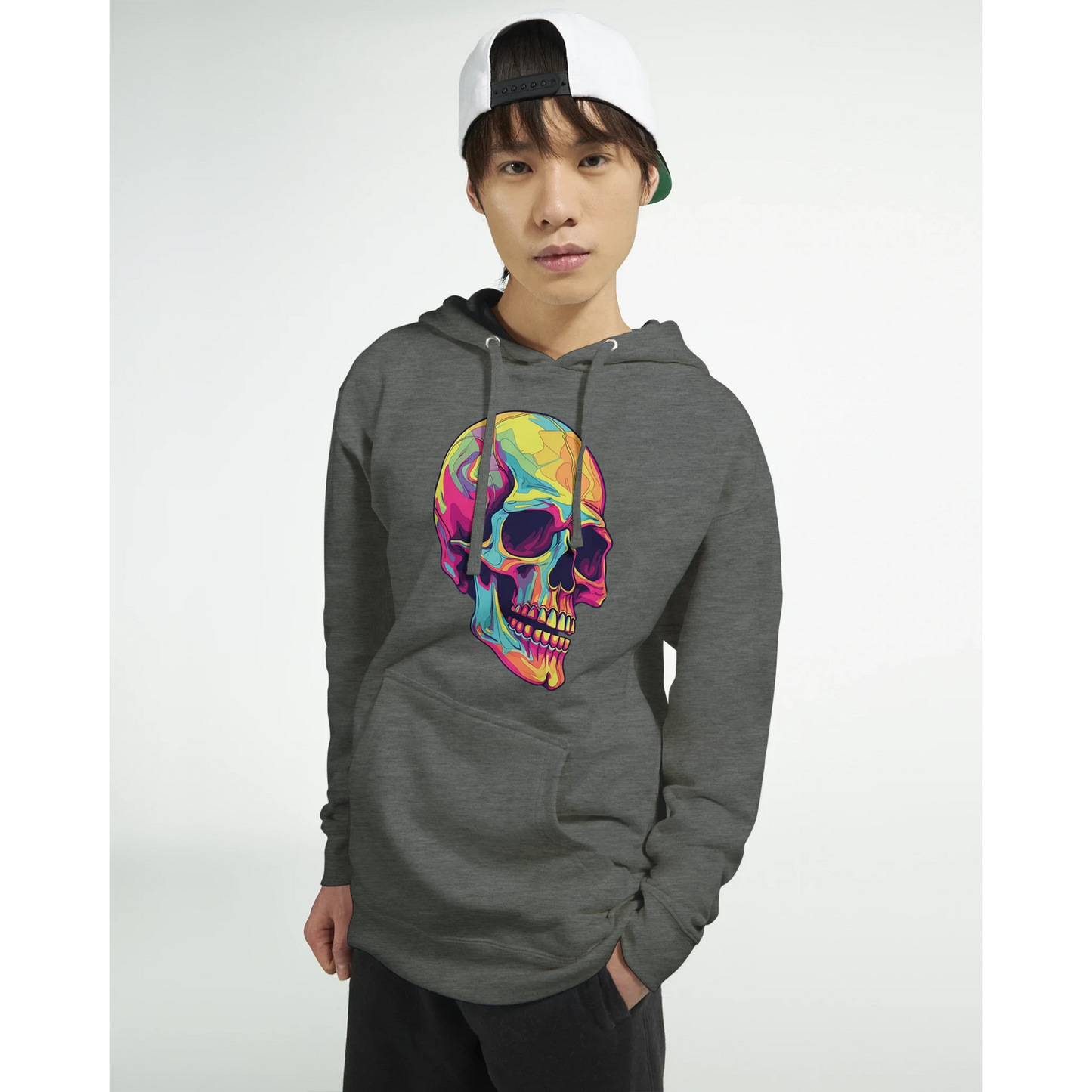 Neon Skull Hoodie