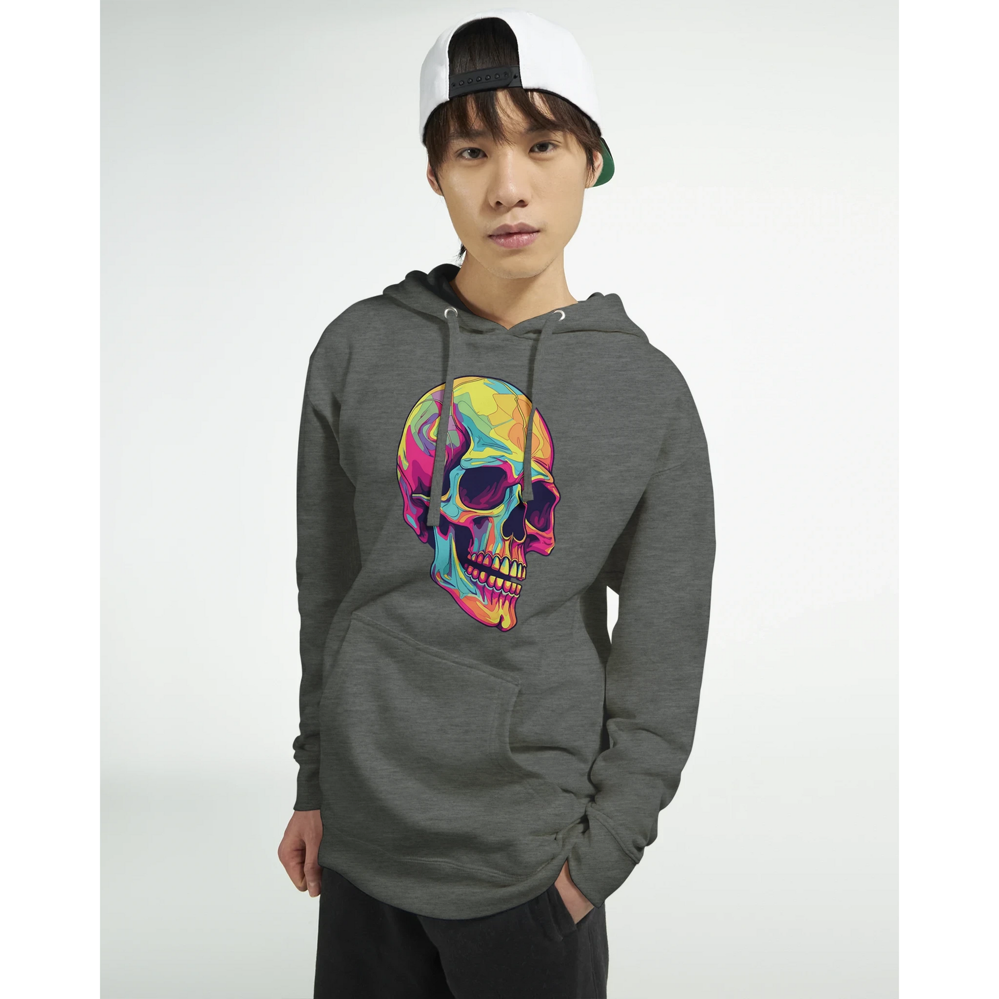 Neon Skull Hoodie