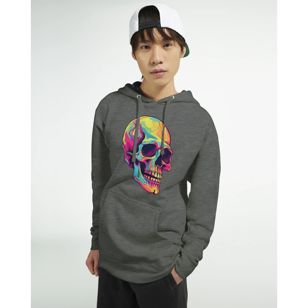 Neon Skull Hoodie