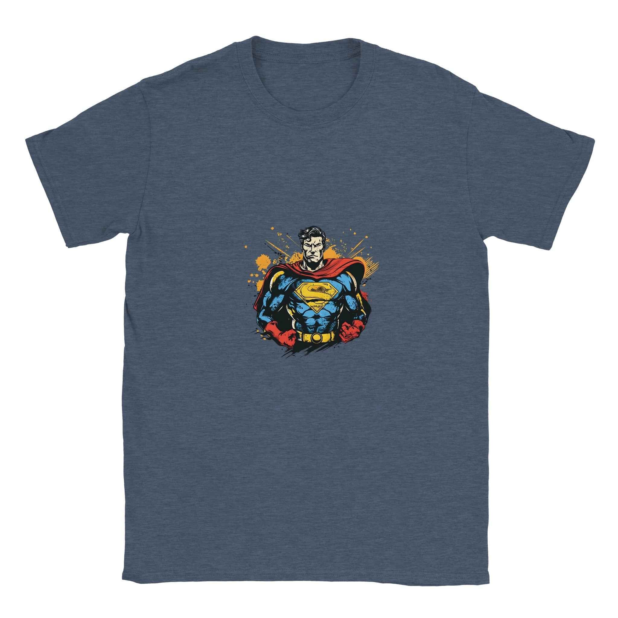 Superman T-Shirt – Heroic Comic-Inspired Graphic Tee in Classic Colors