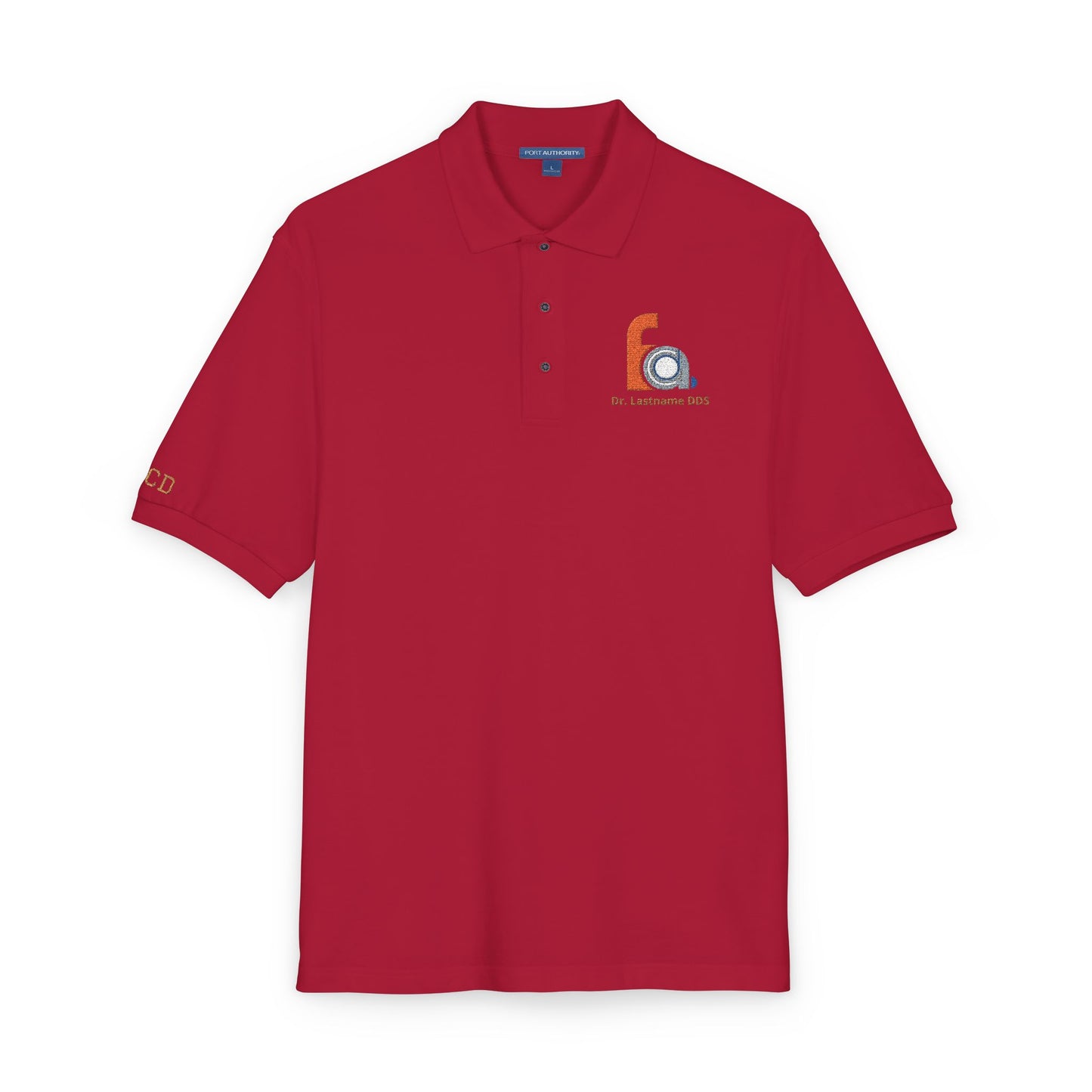 FACD Personalized Embroidered Polo | Custom Name Logo Shirt