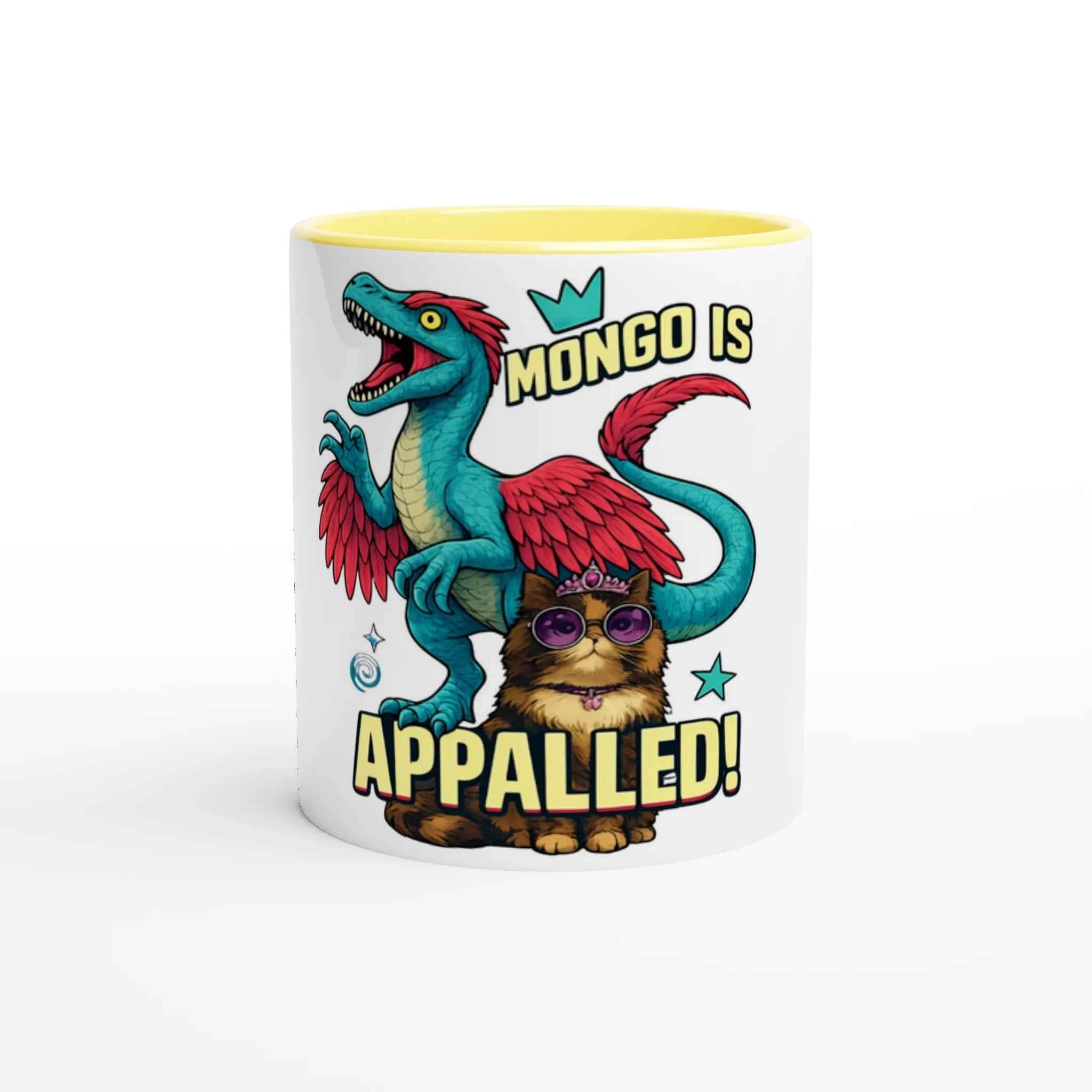 Mongo Is Appalled Princess Donut 11oz Coffee Mug with Color Inside