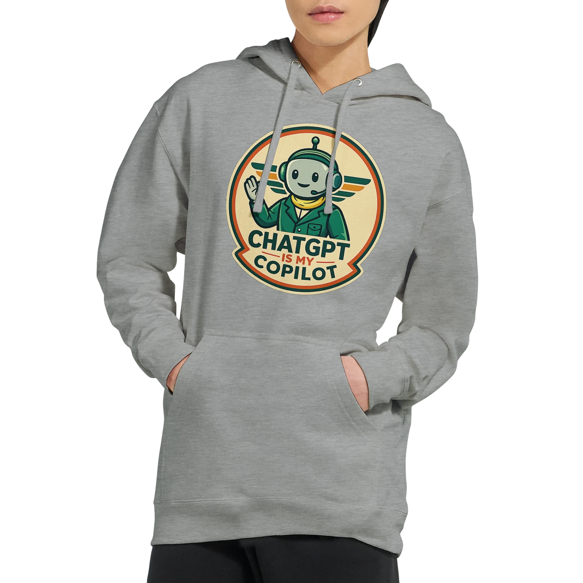 AI Co-Pilot Retro Tech Hoodie