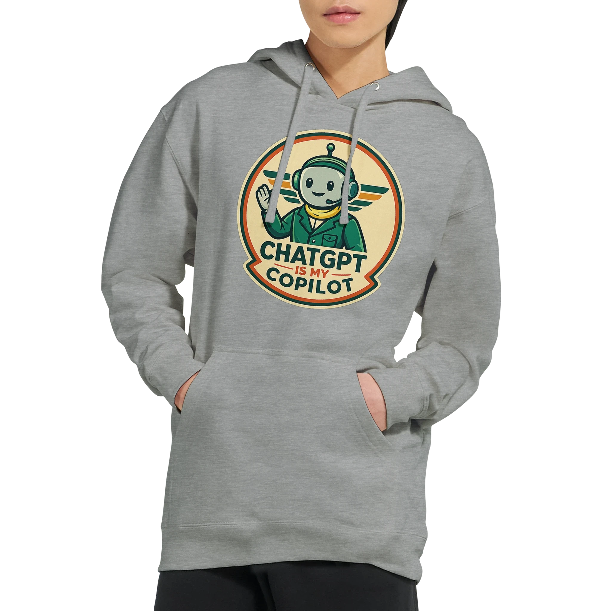 AI Co-Pilot Retro Tech Hoodie