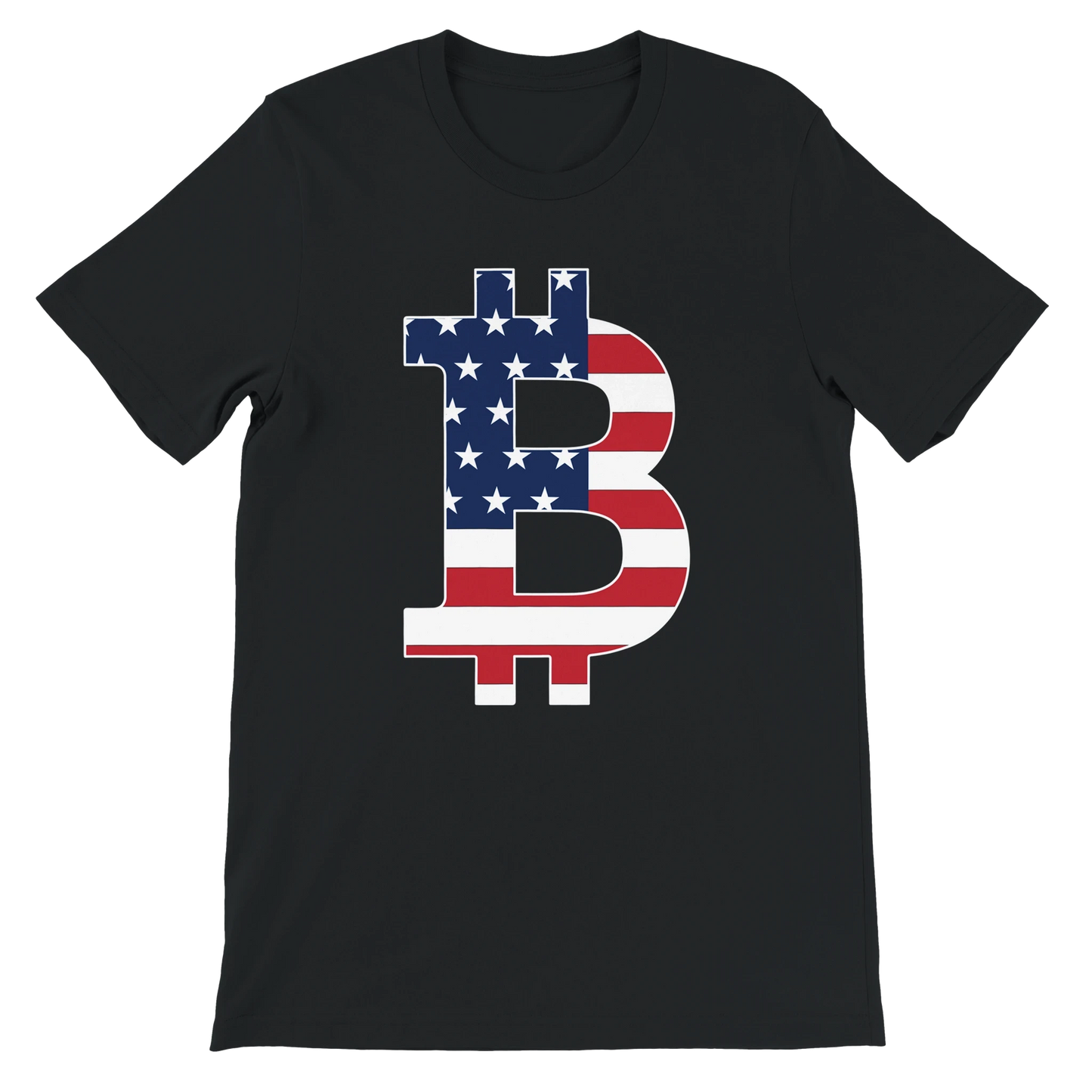American Flag Bitcoin Shirt