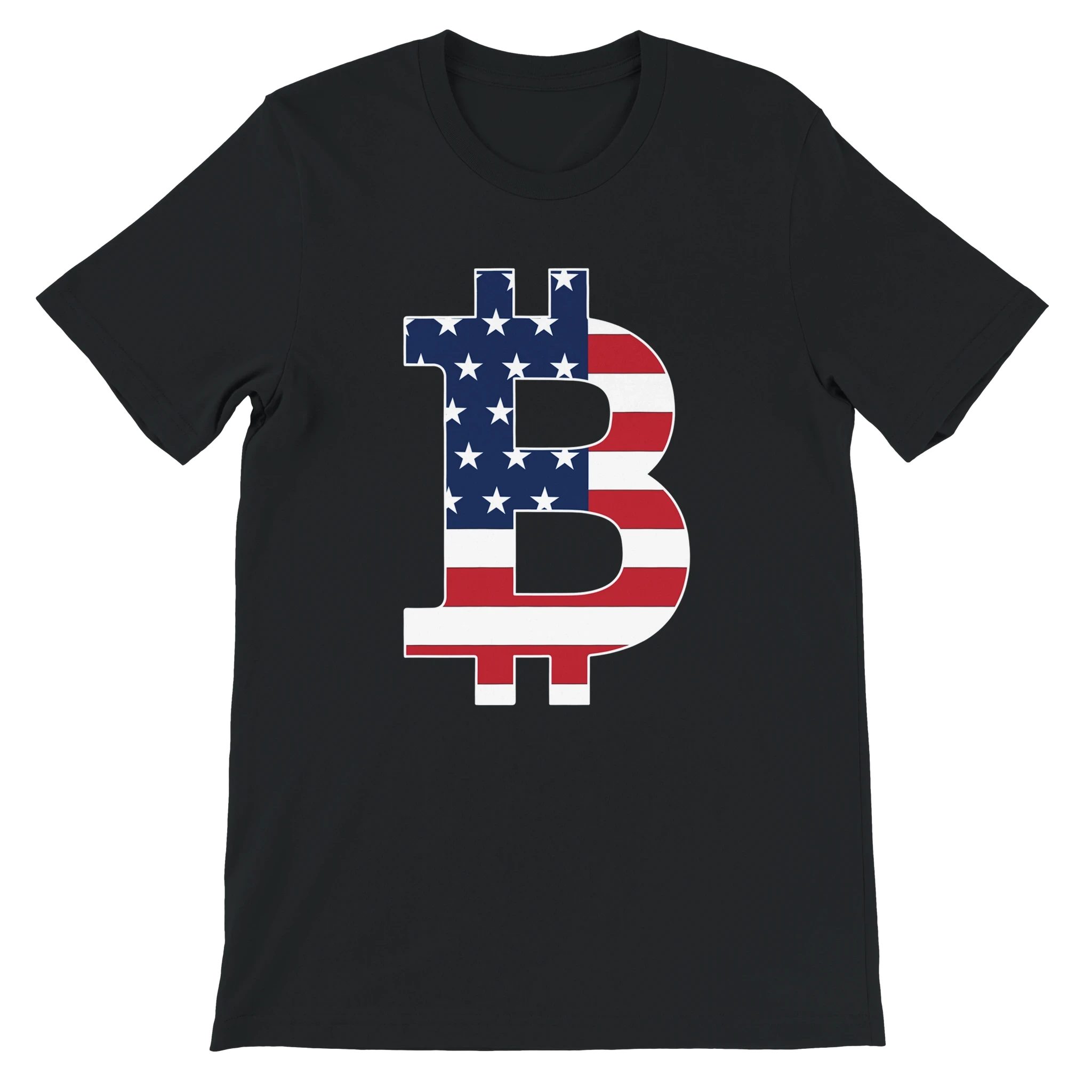 American Flag Bitcoin Shirt