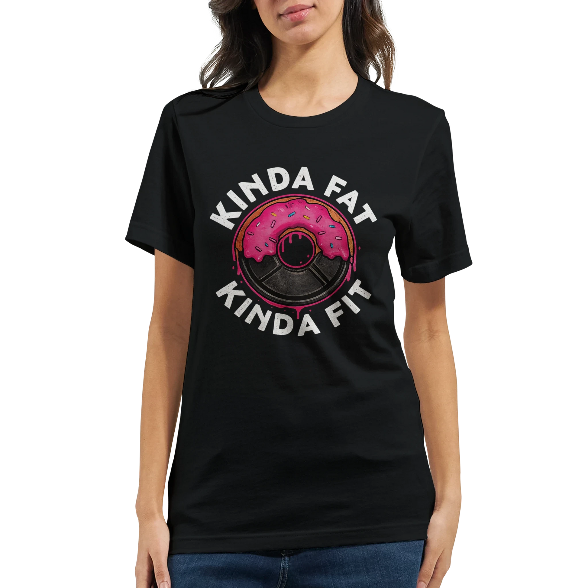 Kinda Fat Kinda Fit Donut T-Shirt