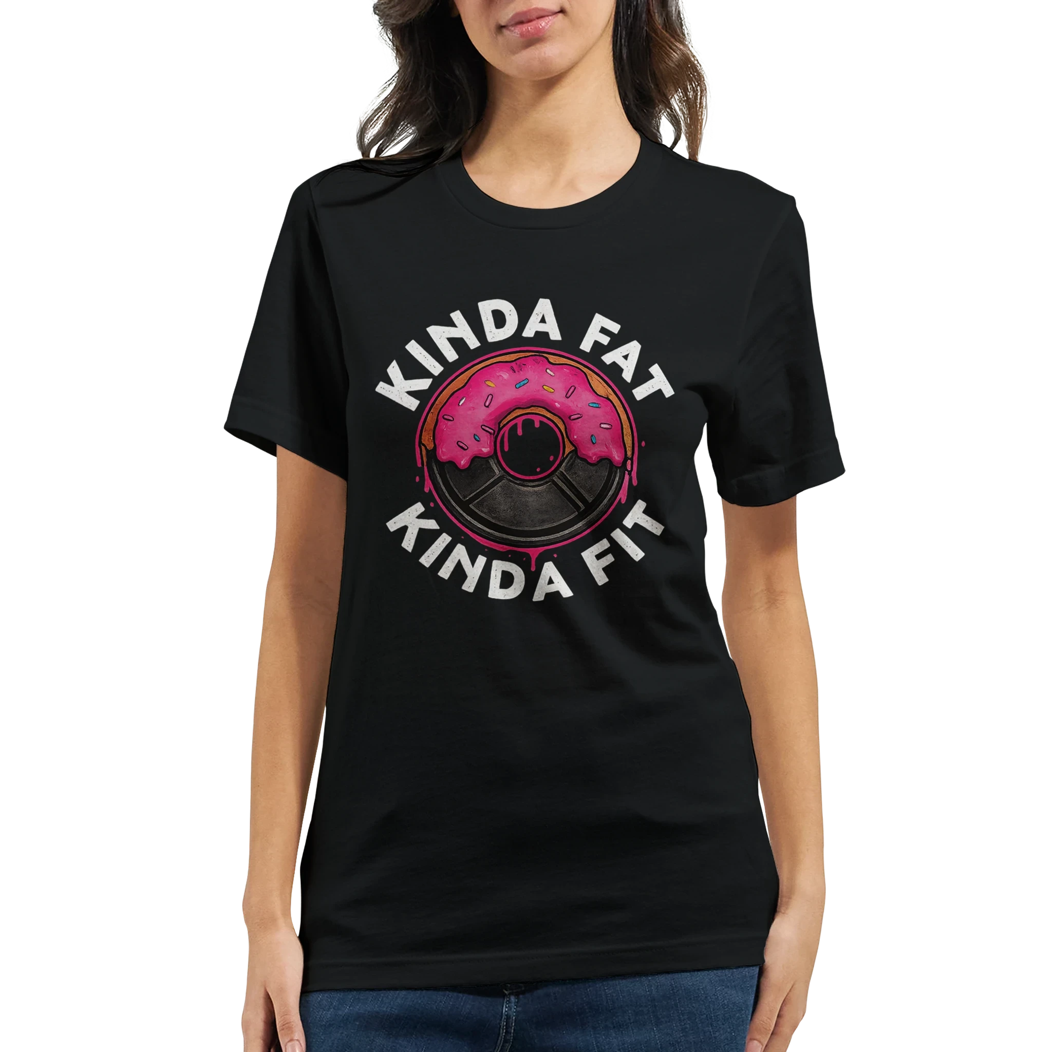 Kinda Fat Kinda Fit Donut T-Shirt