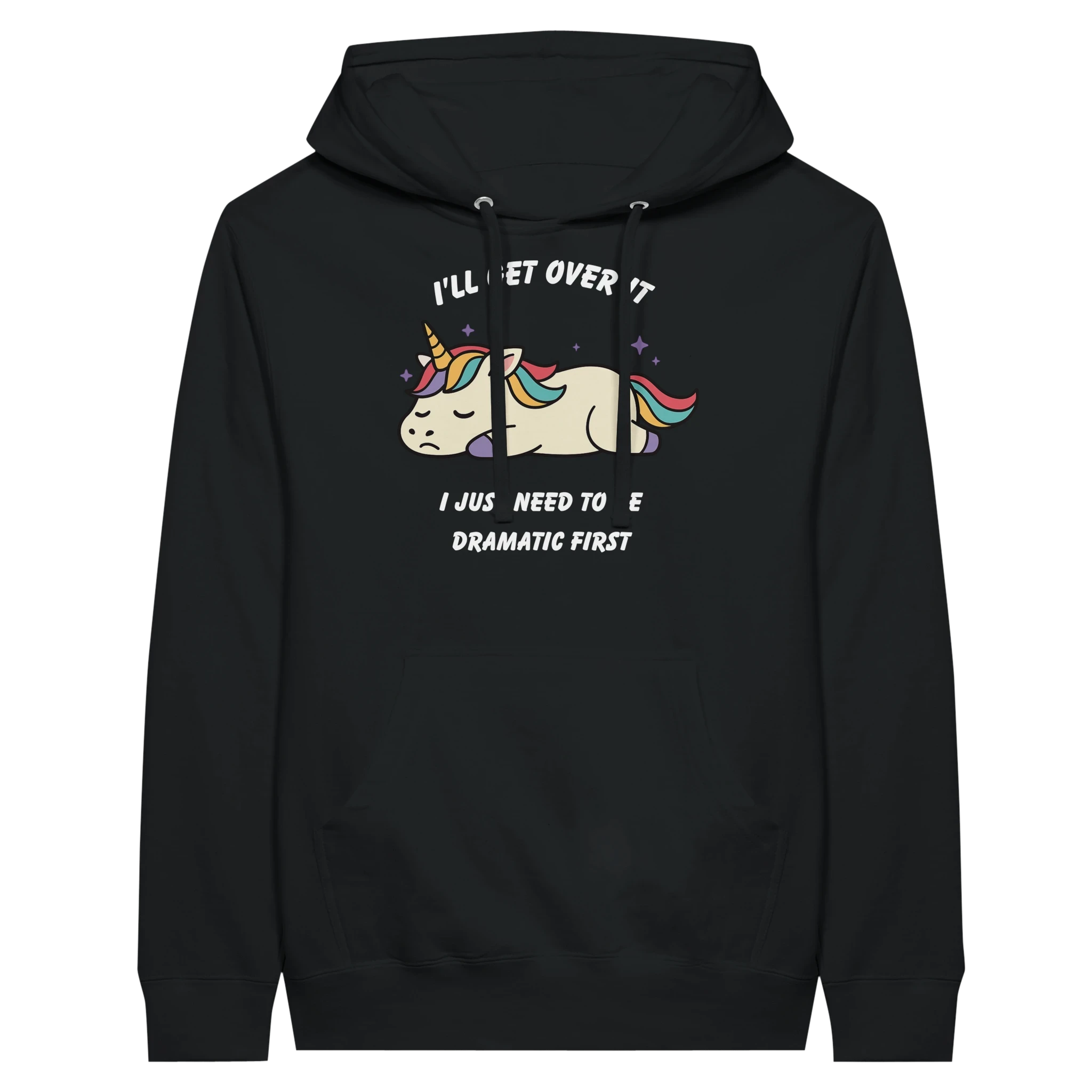 Dramatic Unicorn Hoodie