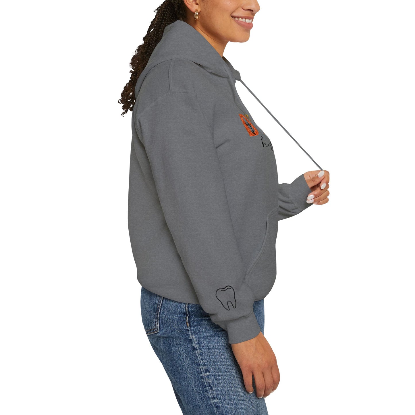 Embroidered Dental Hygienist Hoodie