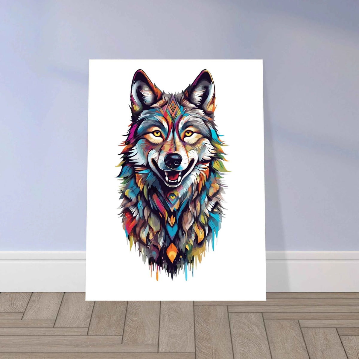 Cosmic Wolf Fine Art Poster
