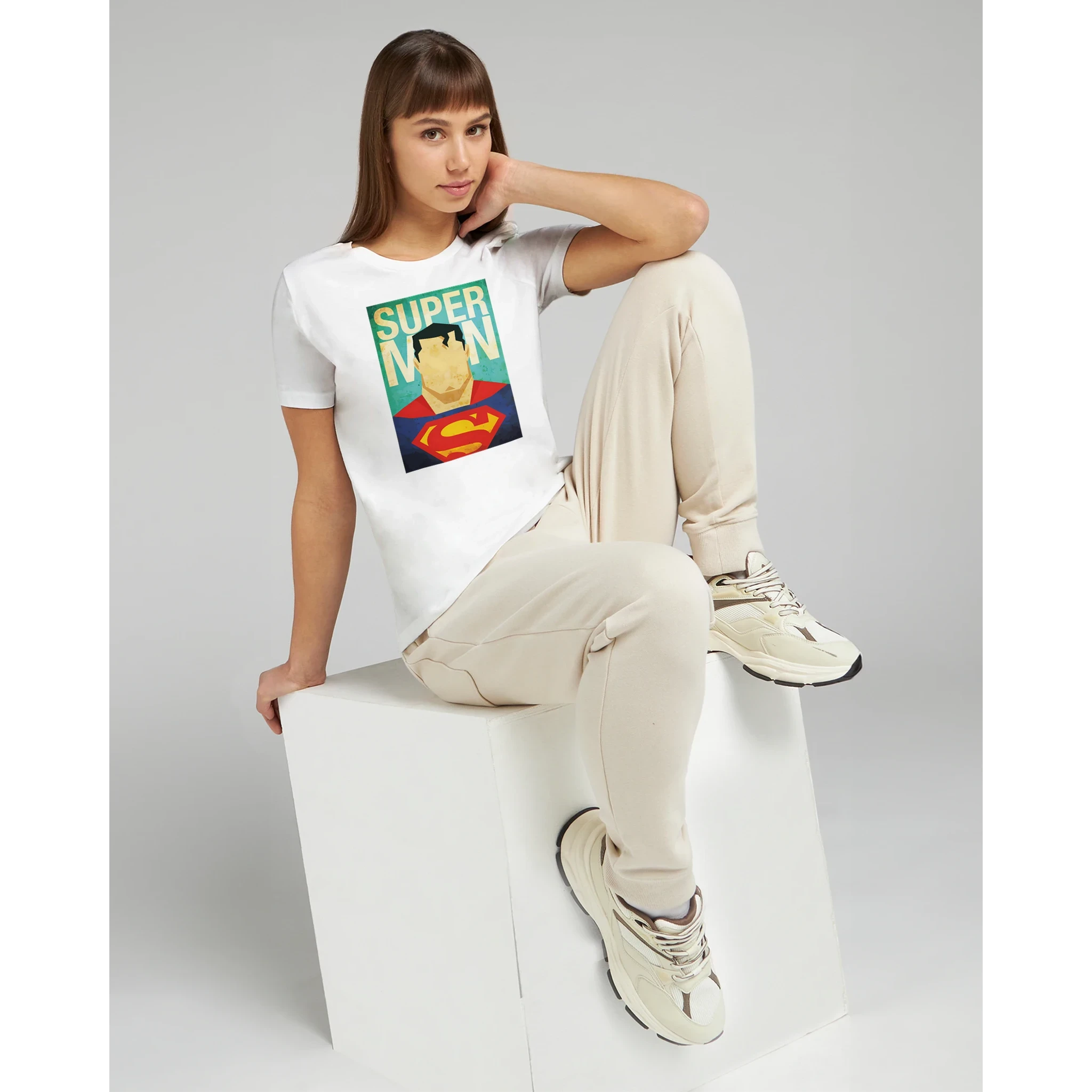 Women’s Retro Superman Inspired T-Shirt