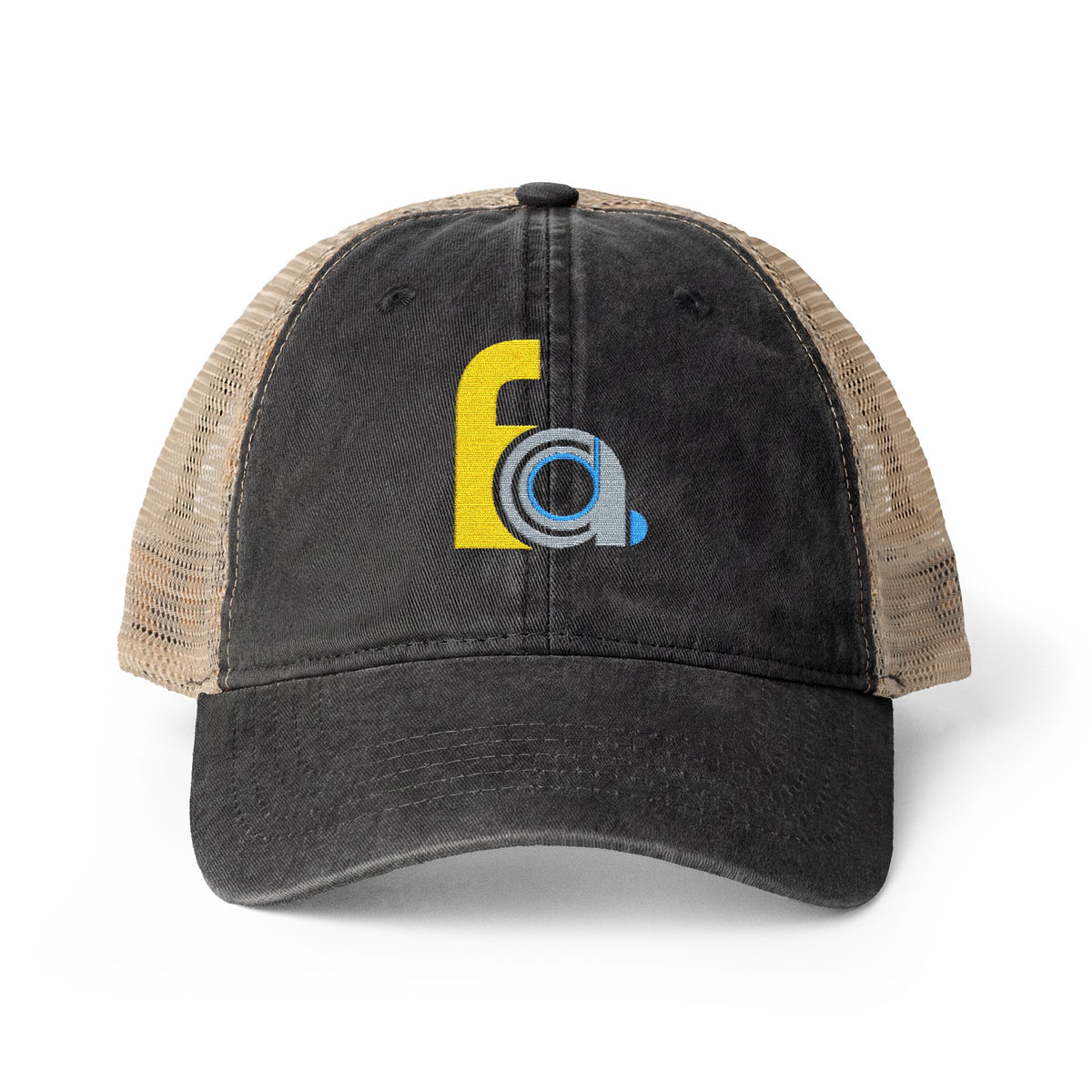FACD Logo Women’s Embroidered Mesh Hat | Ponytail Cap