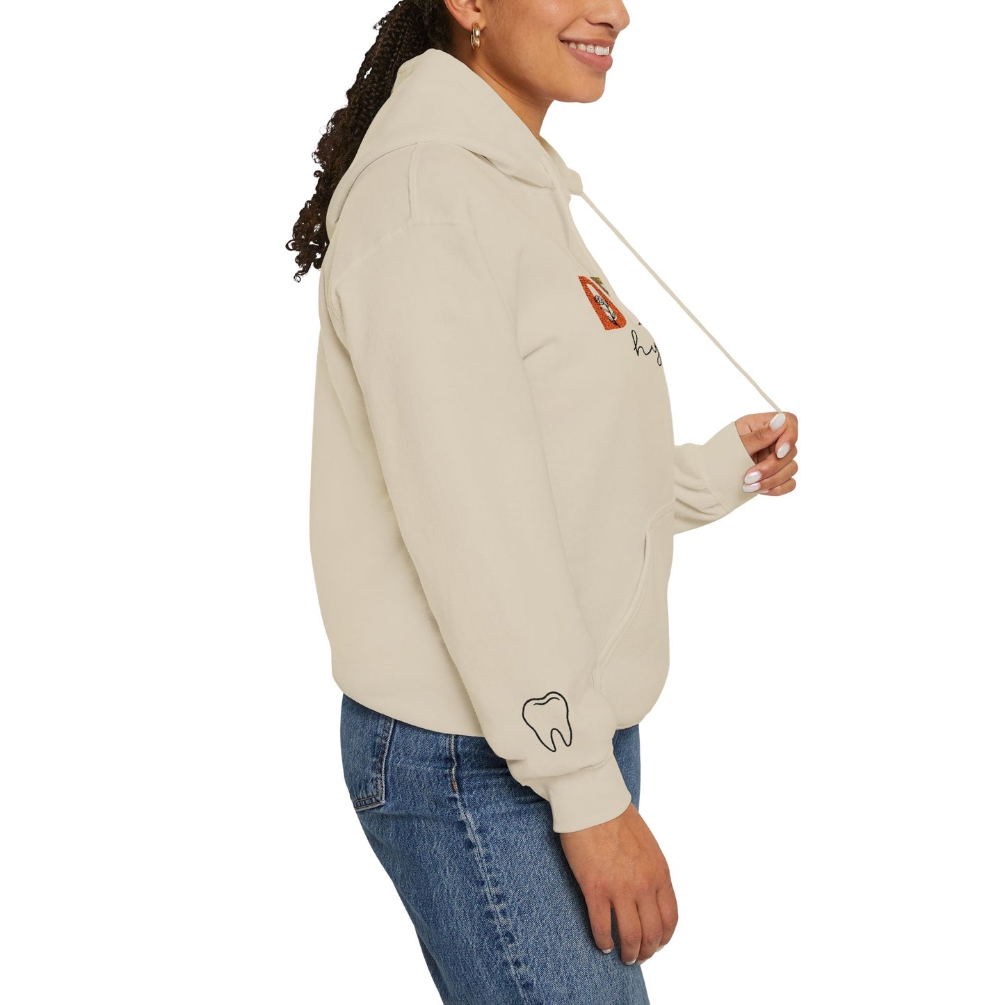 Embroidered Dental Hygienist Hoodie