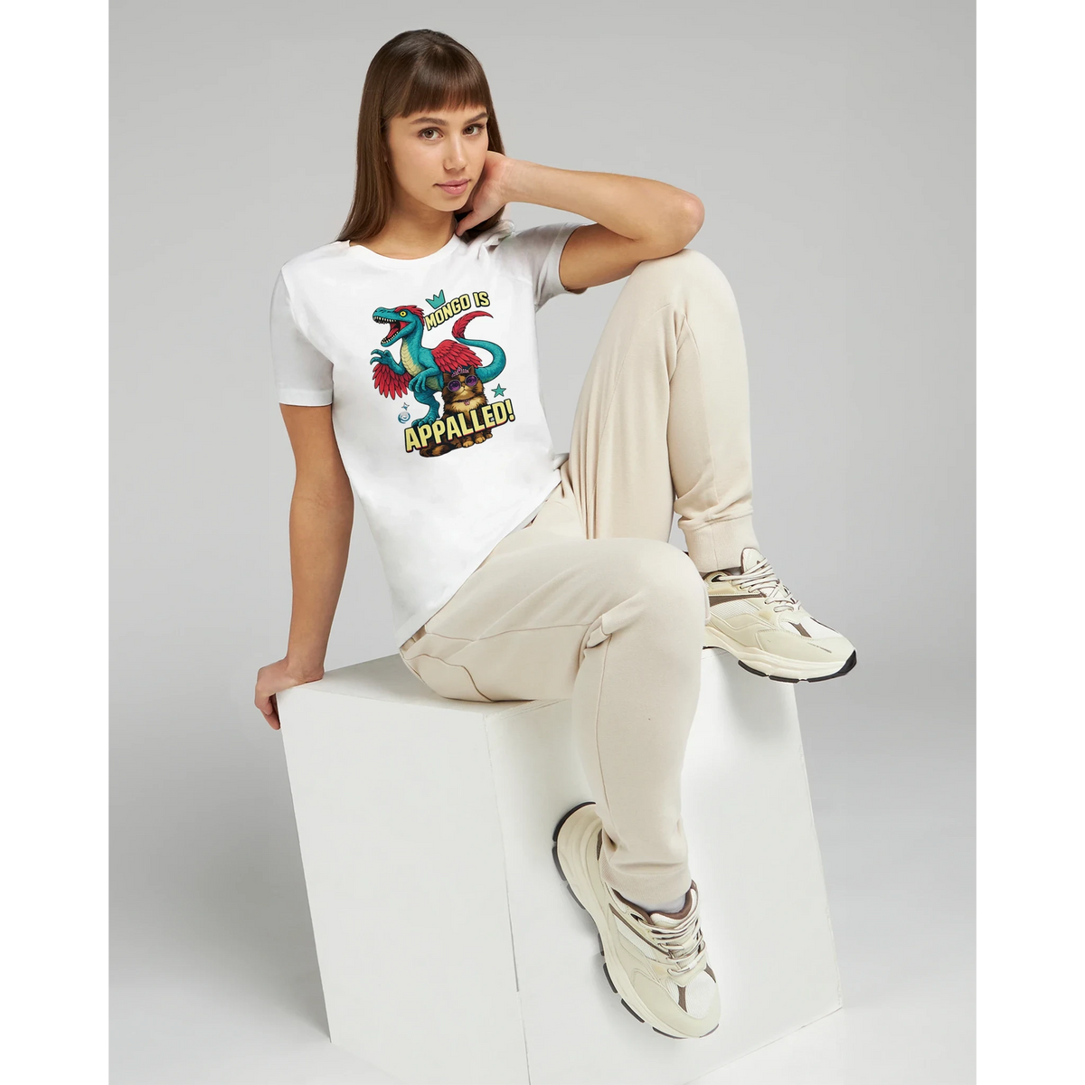 Women’s Mongo Is Appalled Princess Donut T-Shirt