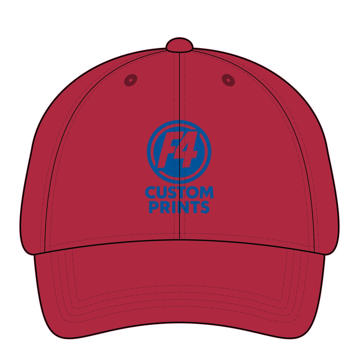 Custom Embroidered Logo Womens Ponytail Hat | F4 Custom Prints