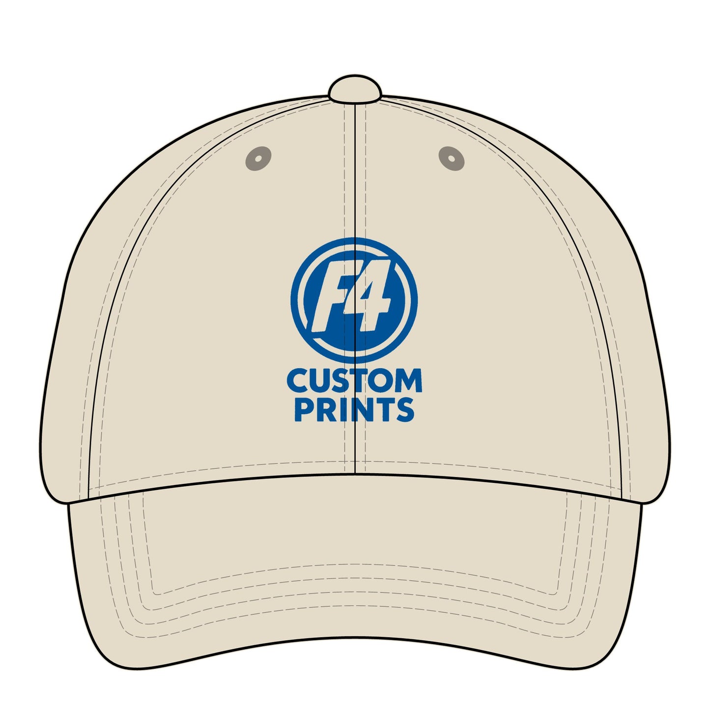 Custom Embroidered Logo Womens Ponytail Hat | F4 Custom Prints