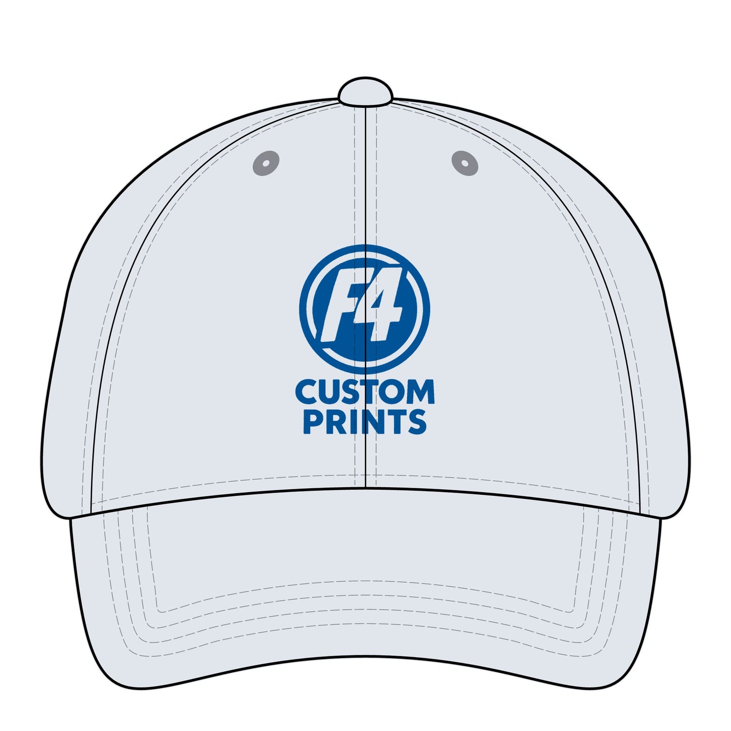Custom Embroidered Logo Womens Ponytail Hat | F4 Custom Prints