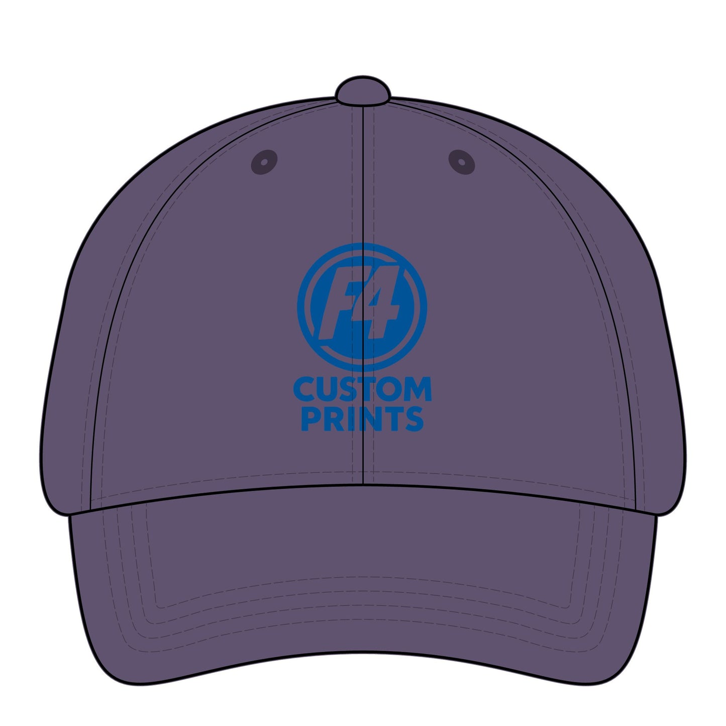 Custom Embroidered Logo Womens Ponytail Hat | F4 Custom Prints