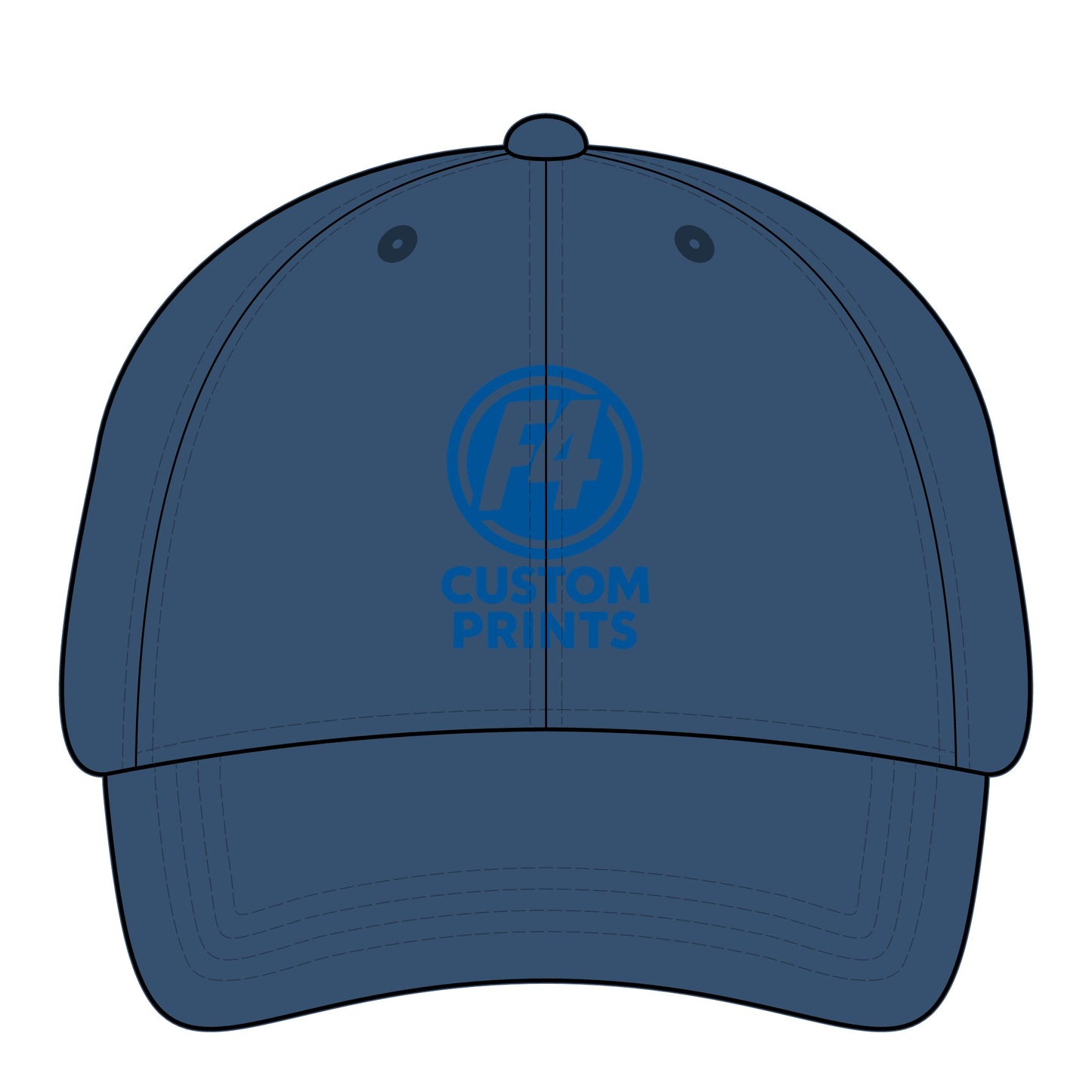 Custom Embroidered Logo Womens Ponytail Hat | F4 Custom Prints