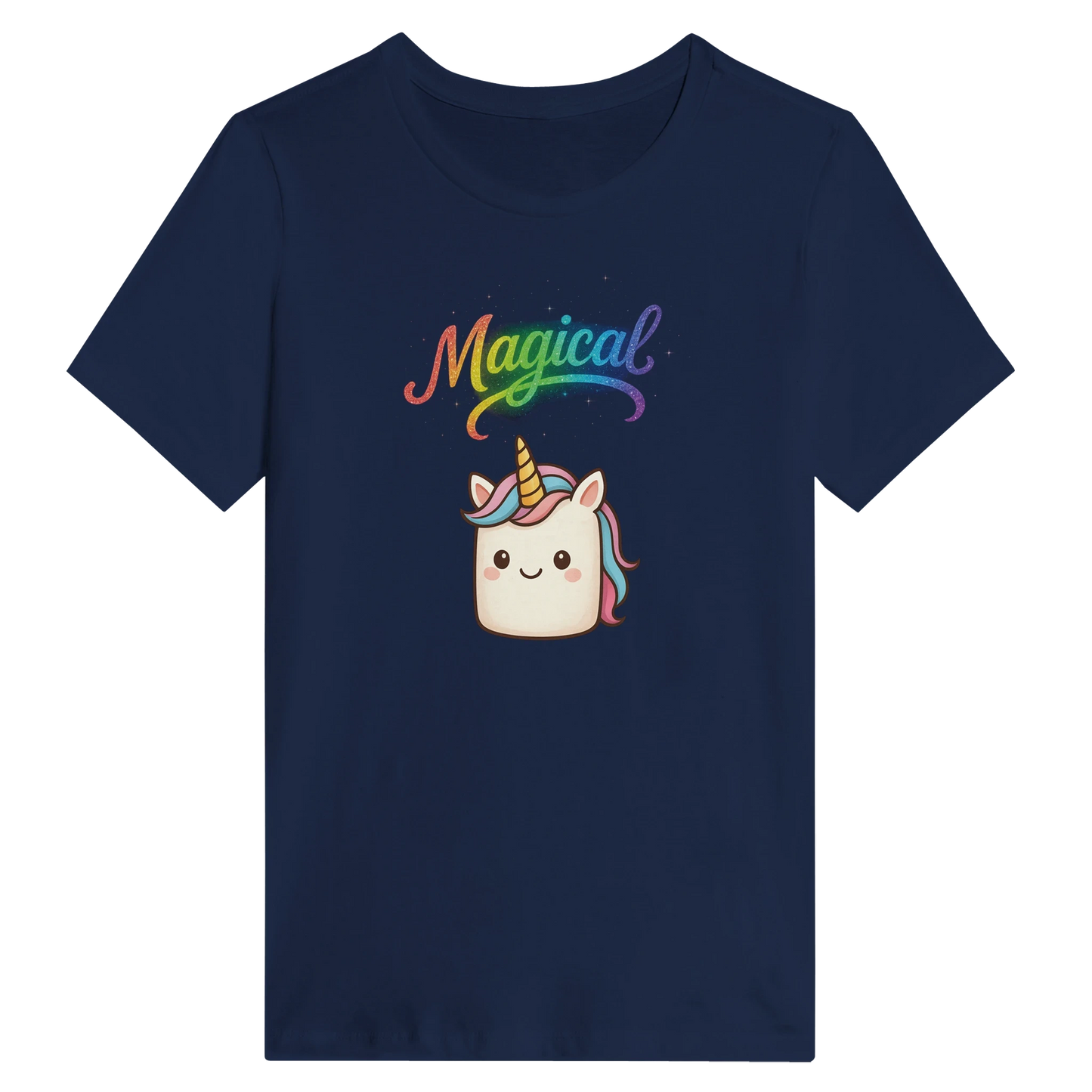 Women’s Magical Unicorn Rainbow T-Shirt