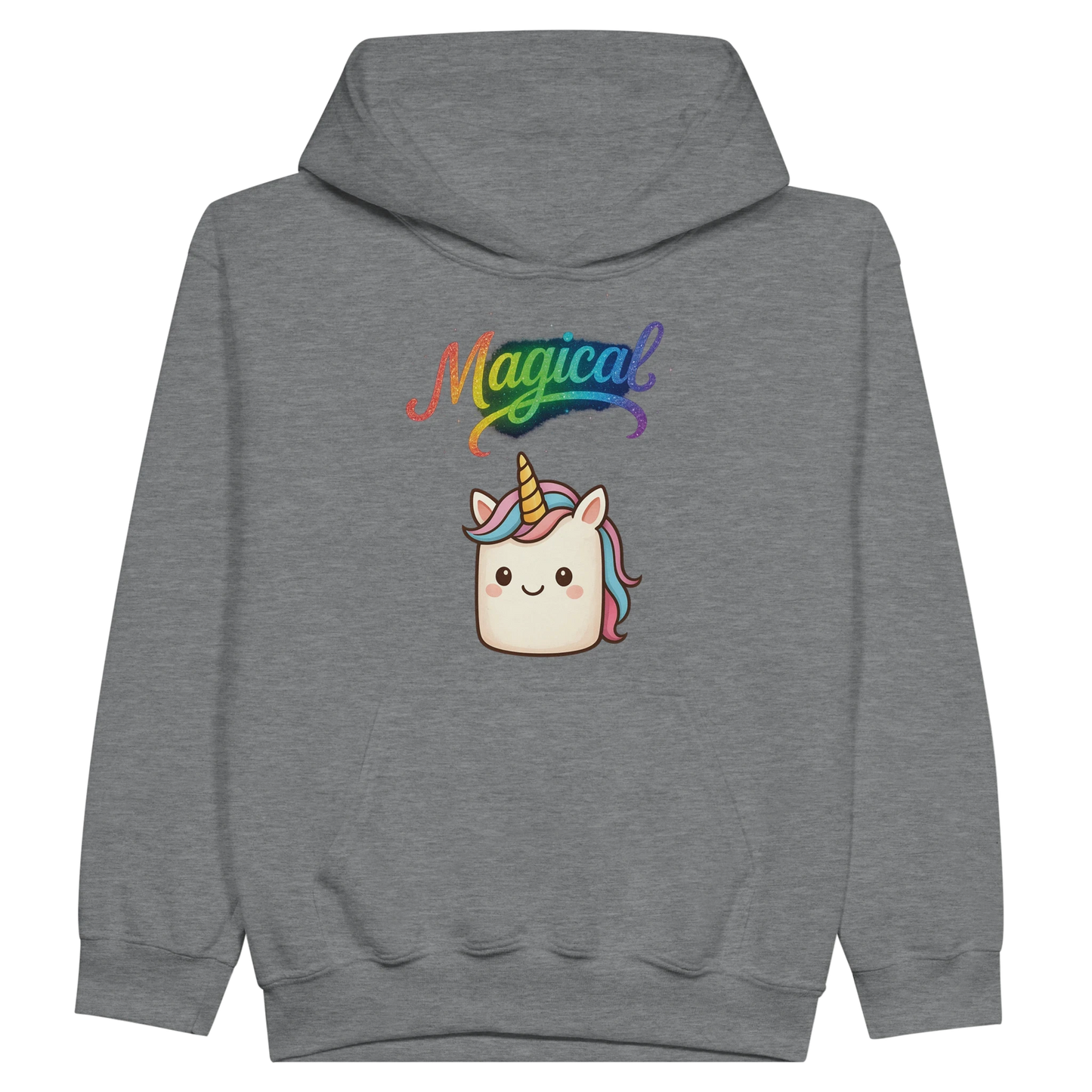 Magical Unicorn Rainbow Kids Hoodie