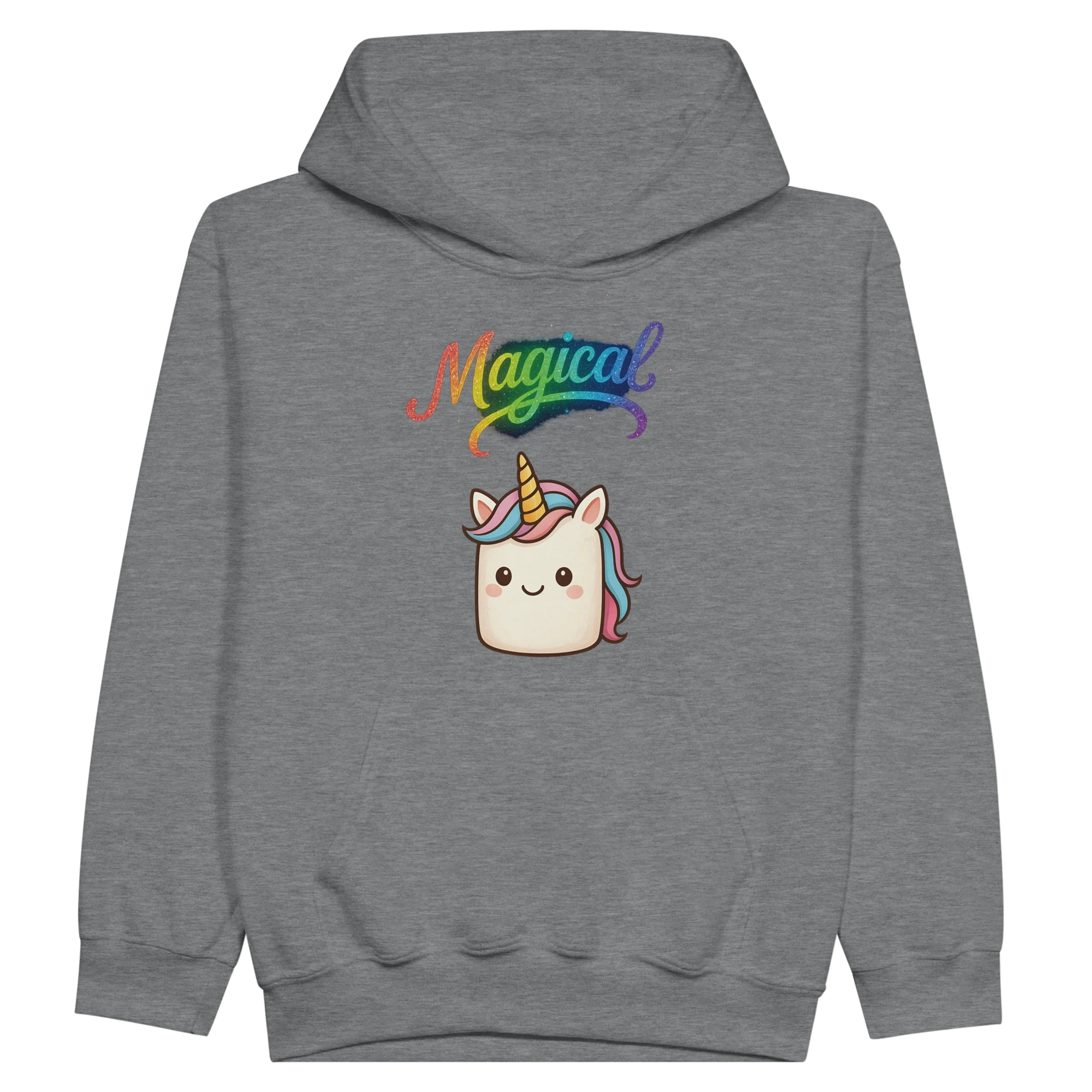 Magical Unicorn Rainbow Kids Hoodie
