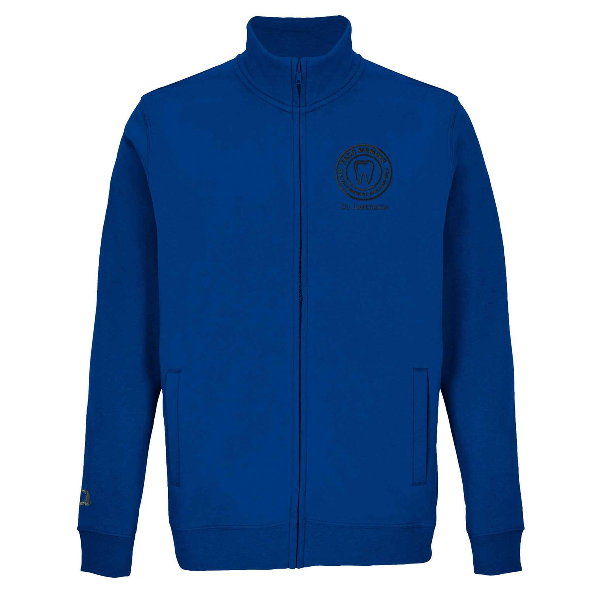 FACD Embroidered Full Zip Sweatshirt with Custom Name