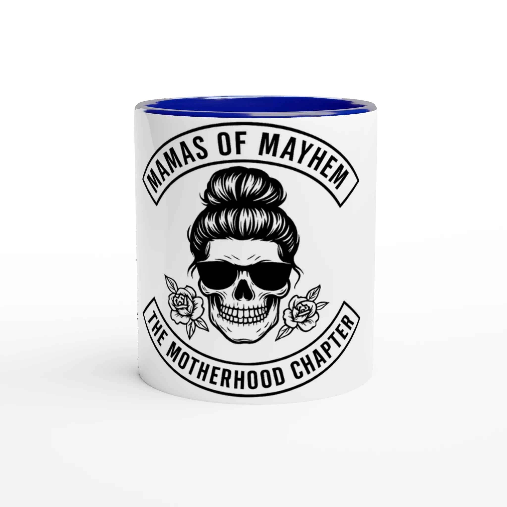 Mamas of Mayhem MC 11oz Coffee Mug with Color Inside