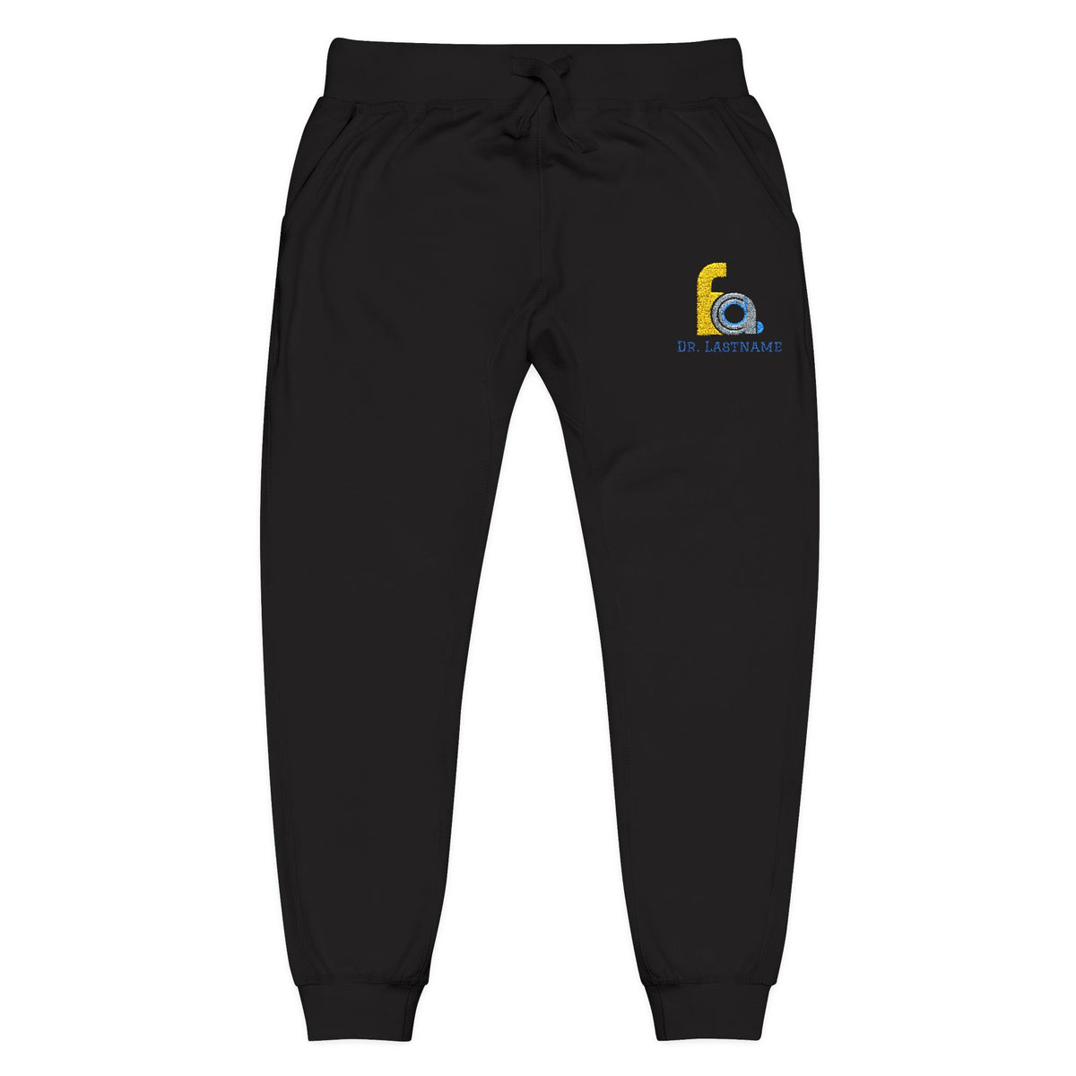 FACD Embroidered Logo Sweatpants -Personalized