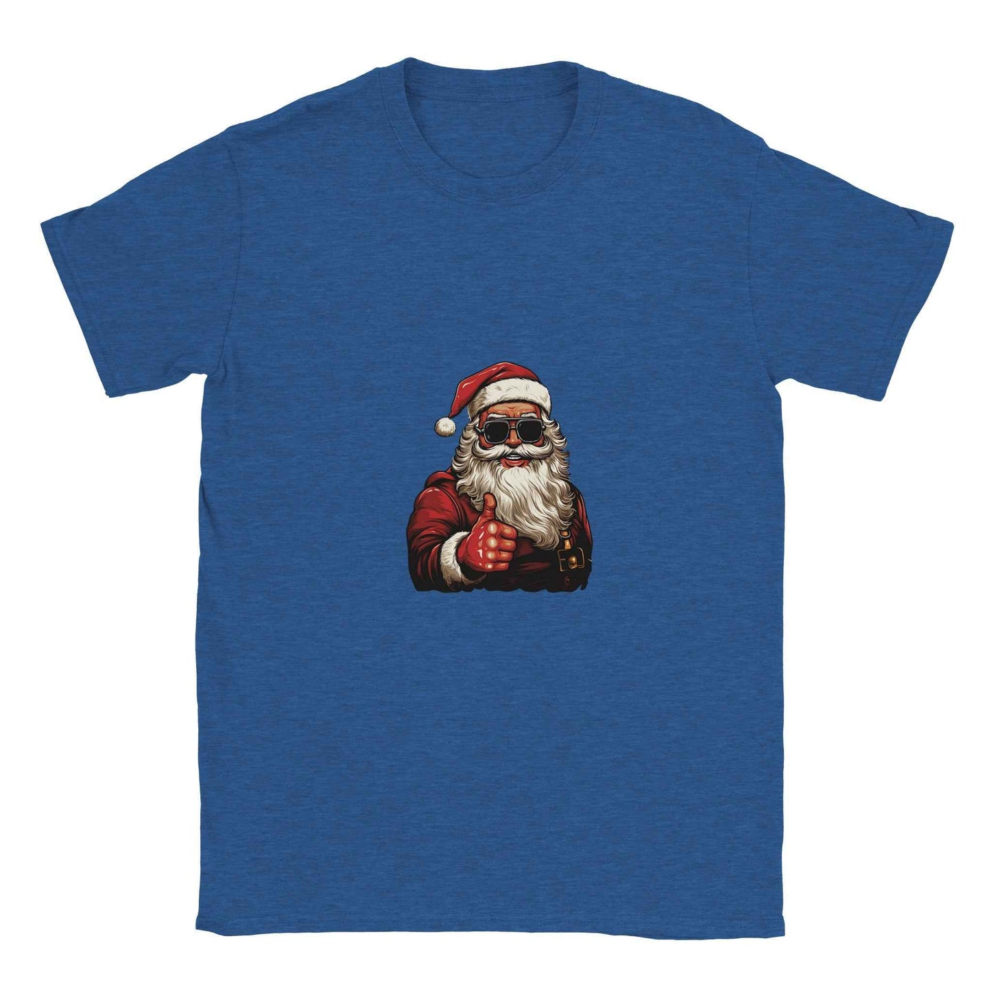 Cool Santa Thumbs Up Shirt  – Festive Holiday Graphic Tee for Modern Cheer