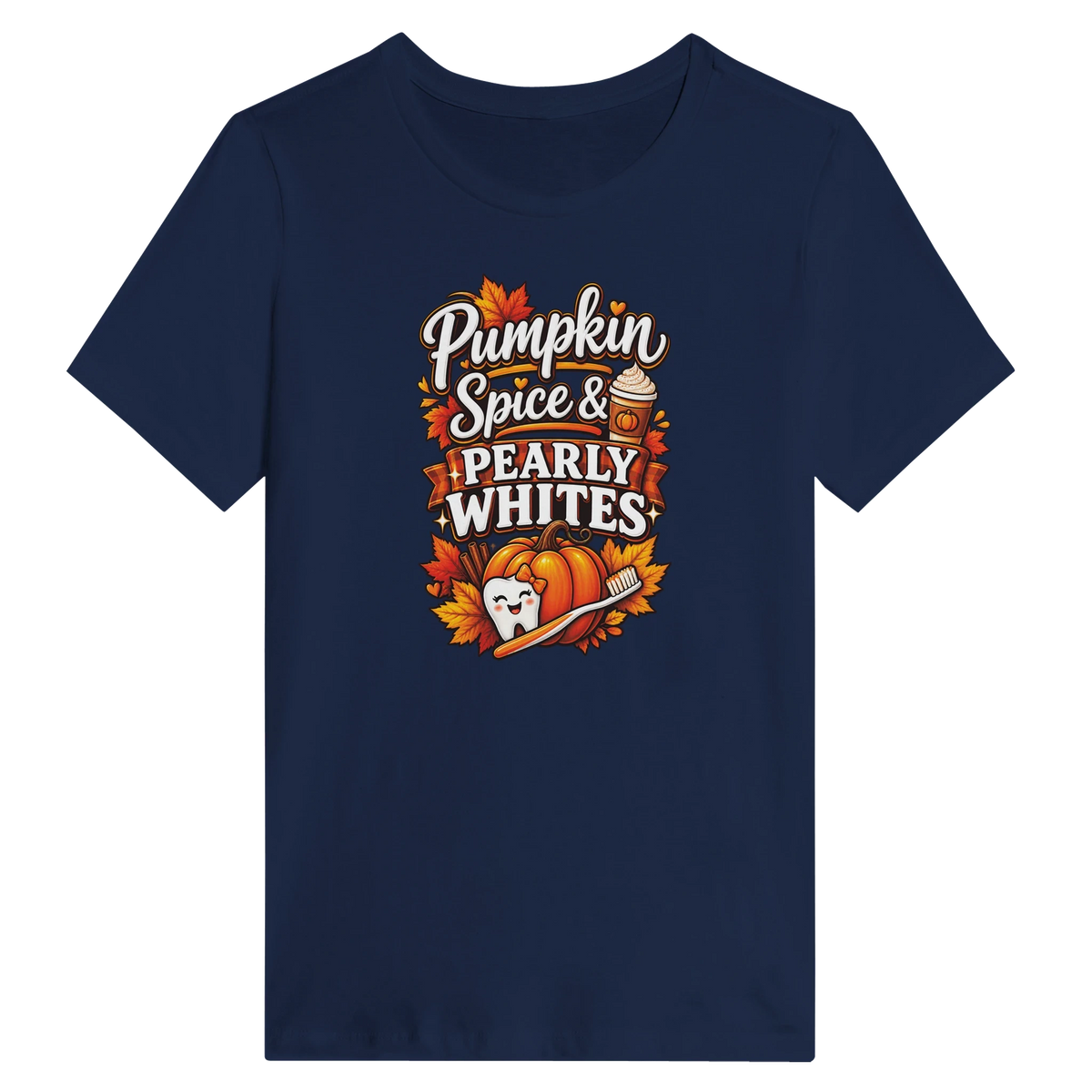 Pumpkin Spice Pearly Whites Women's Shirt